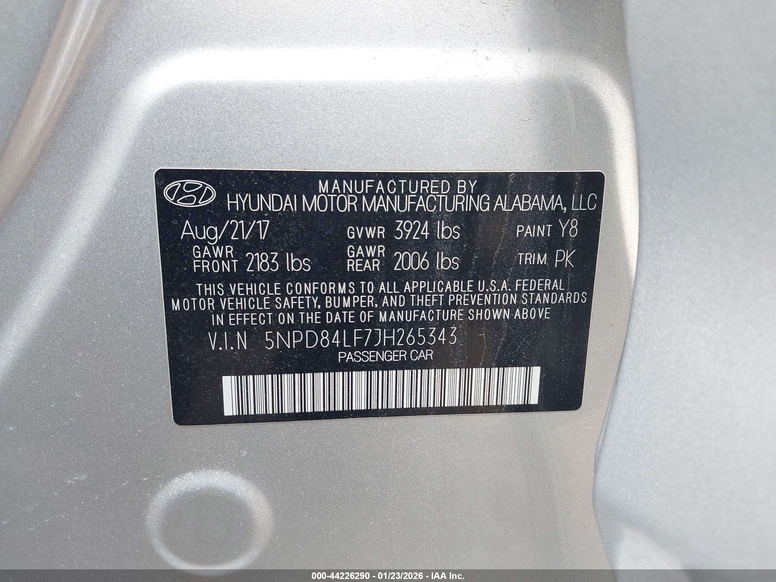 HYUNDAI ELANTRA image 9
