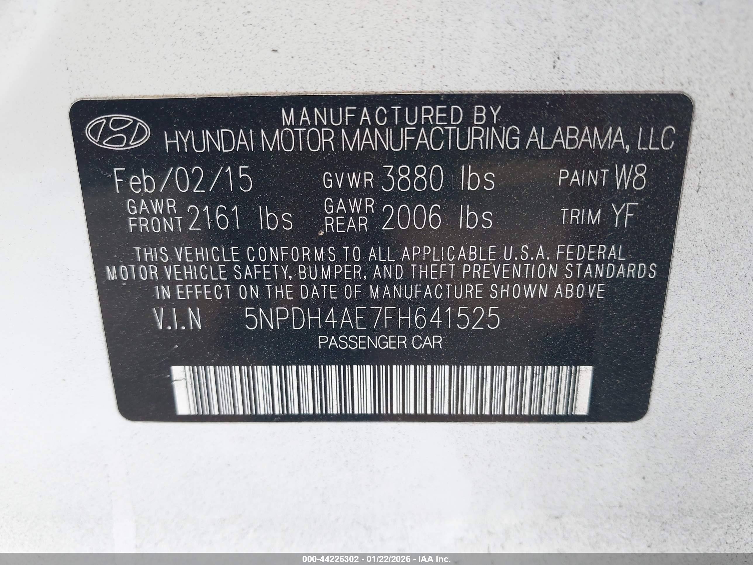 HYUNDAI ELANTRA image 9