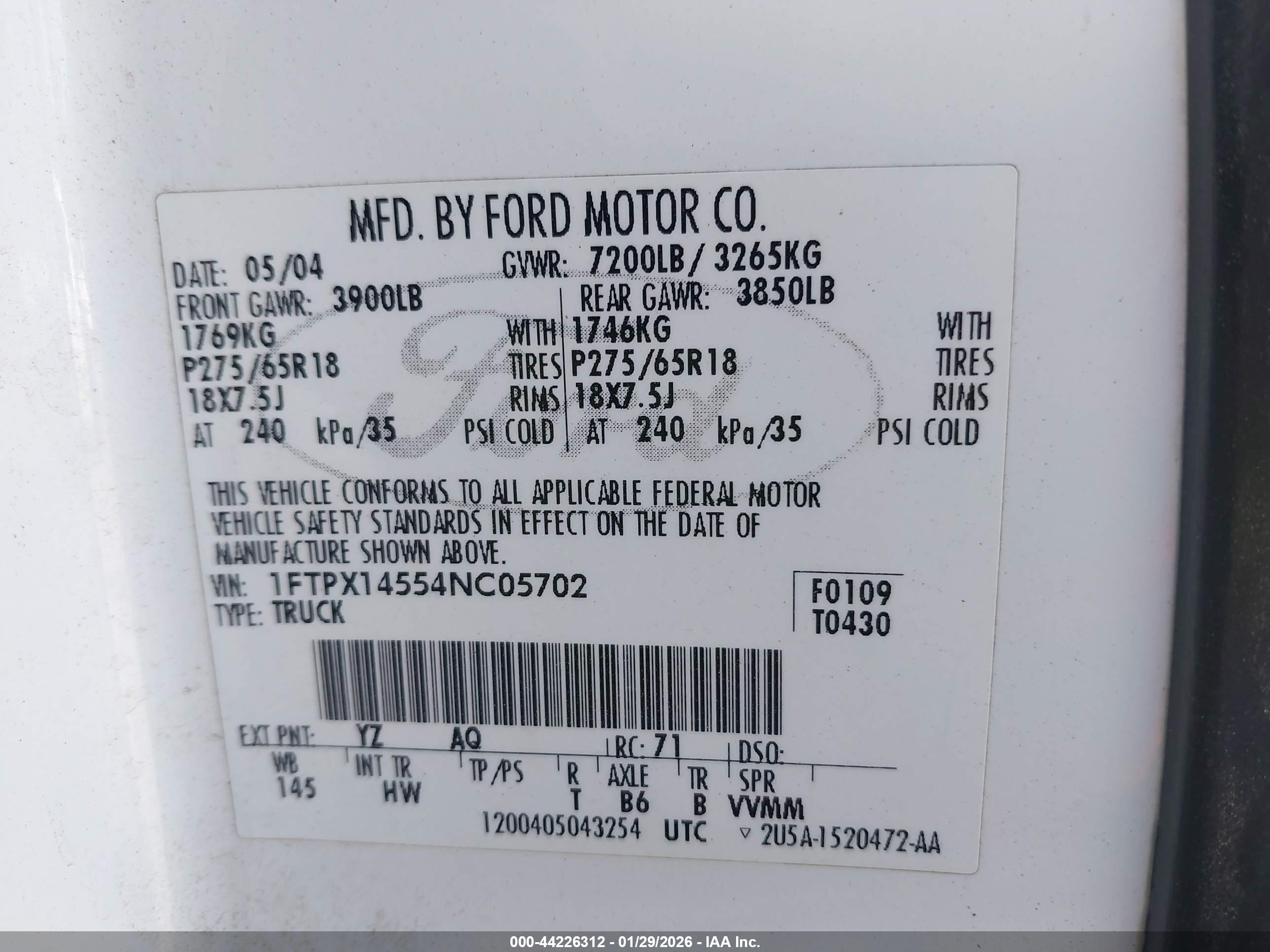 FORD F-150 image 9