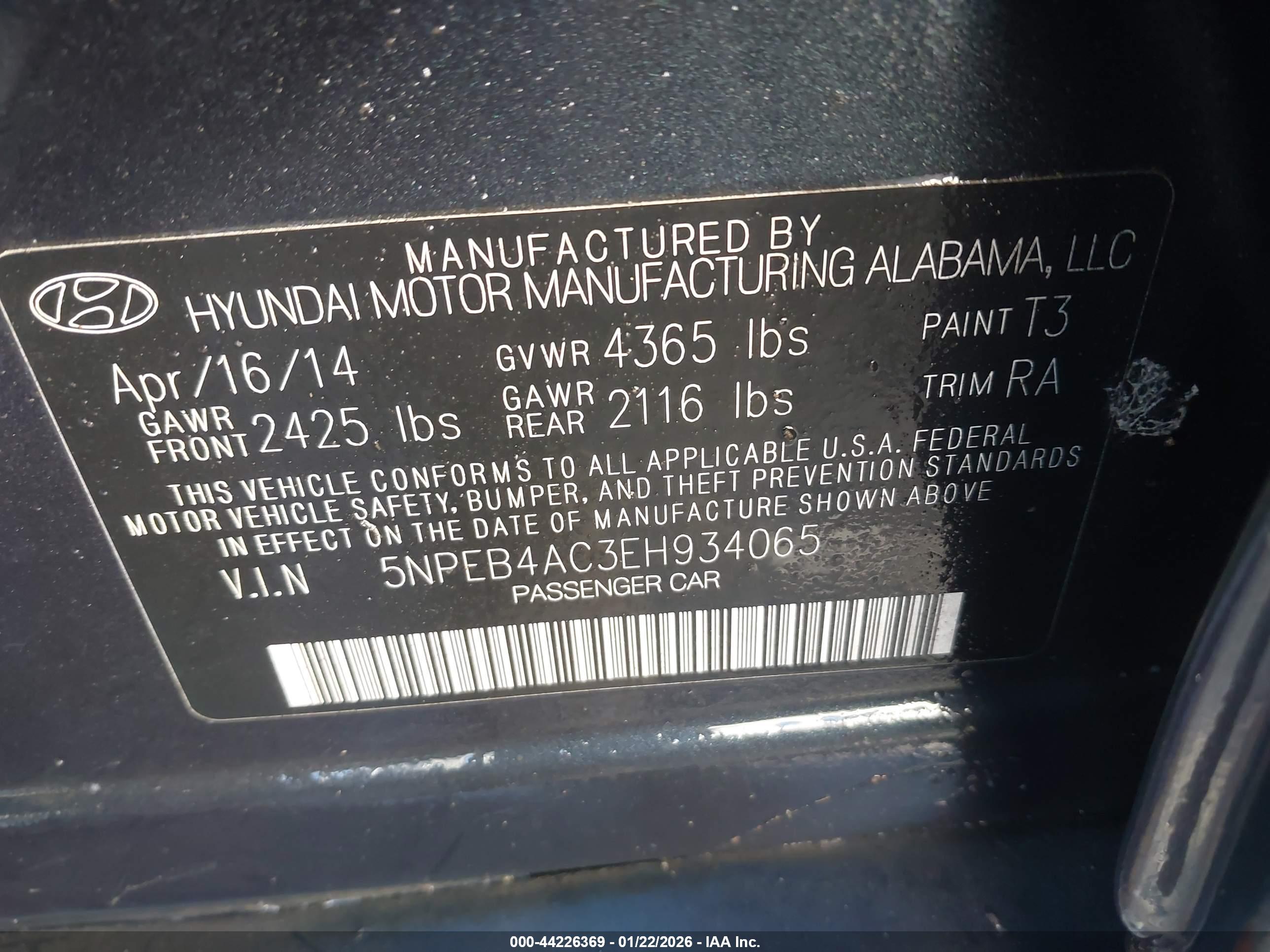 HYUNDAI SONATA image 9