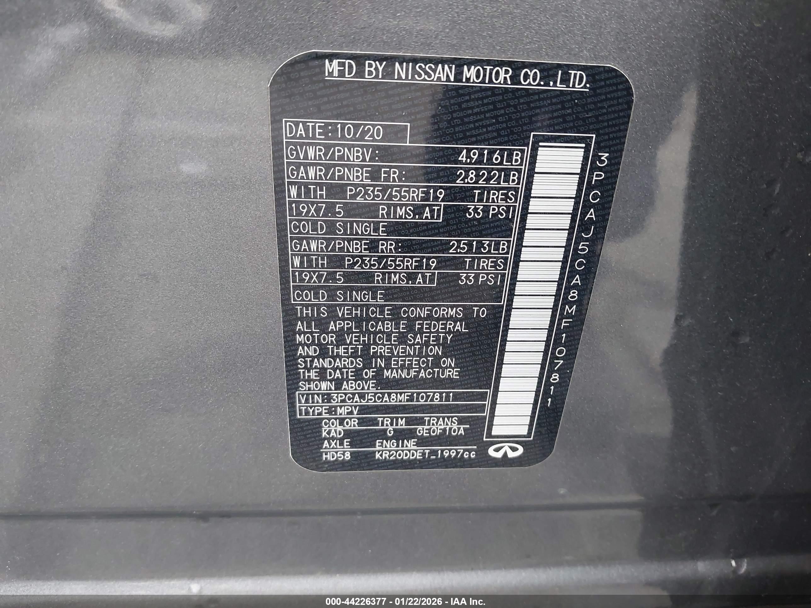 INFINITI QX50 image 9