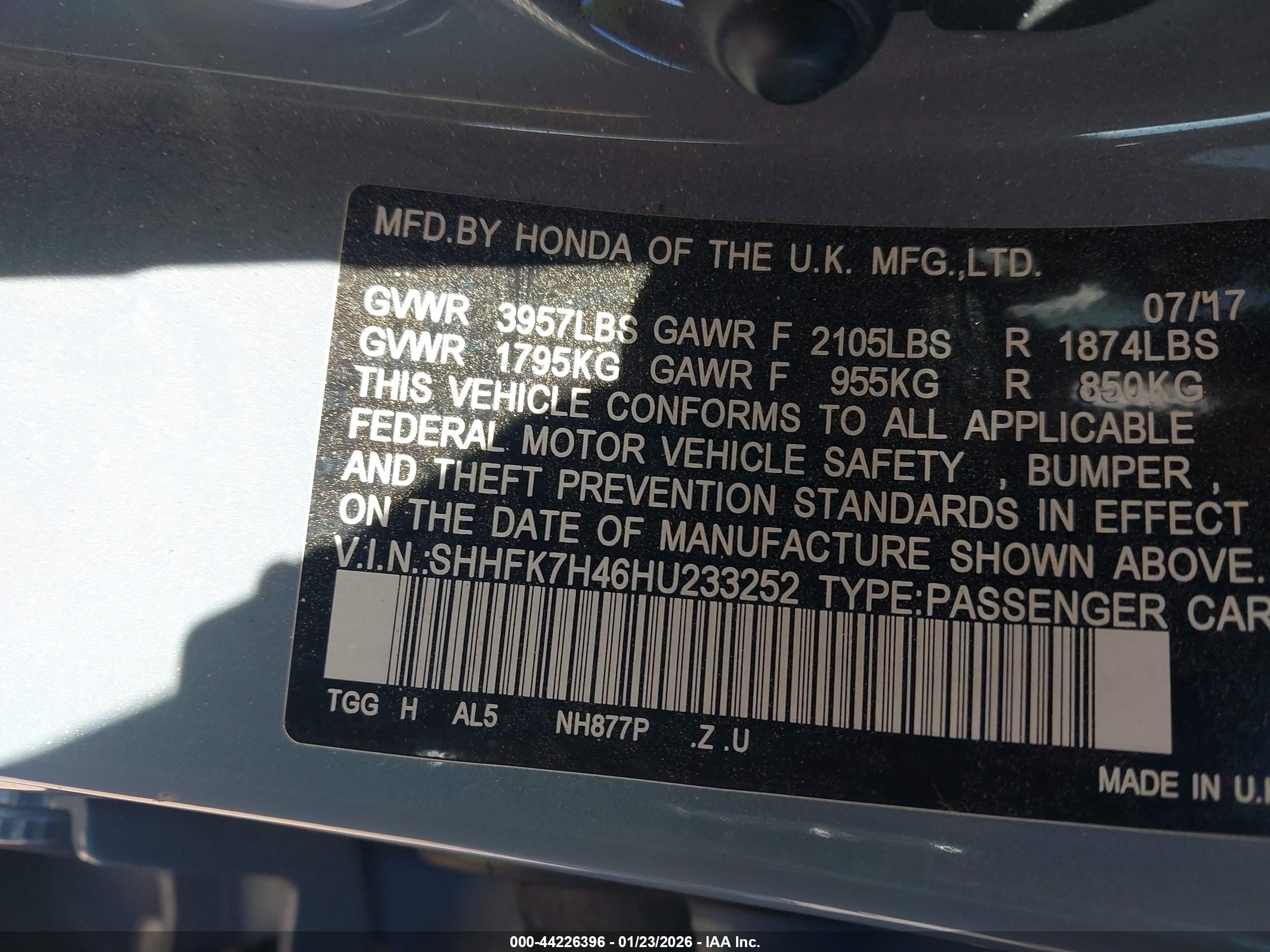HONDA CIVIC image 9