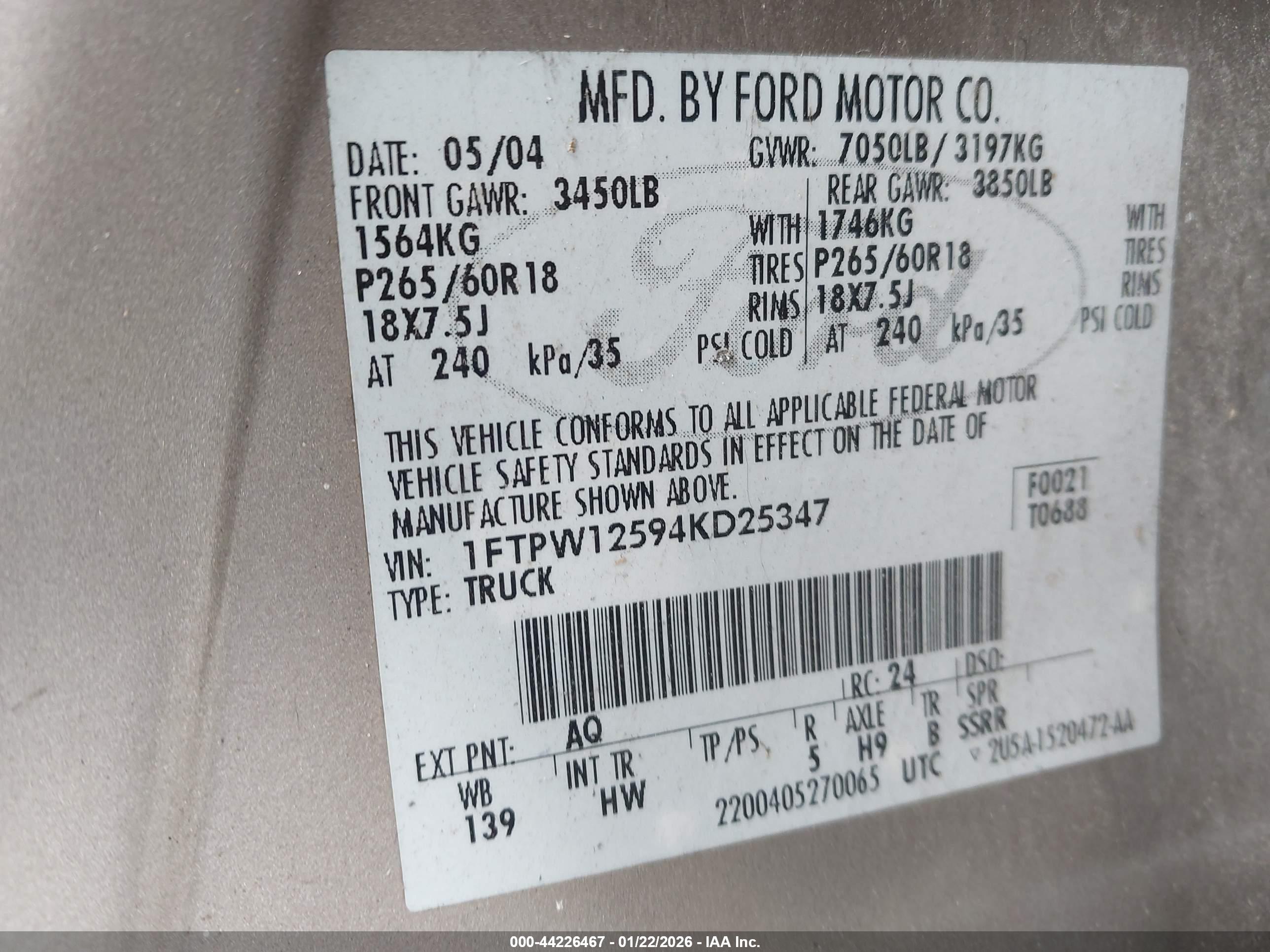 FORD F-150 image 9