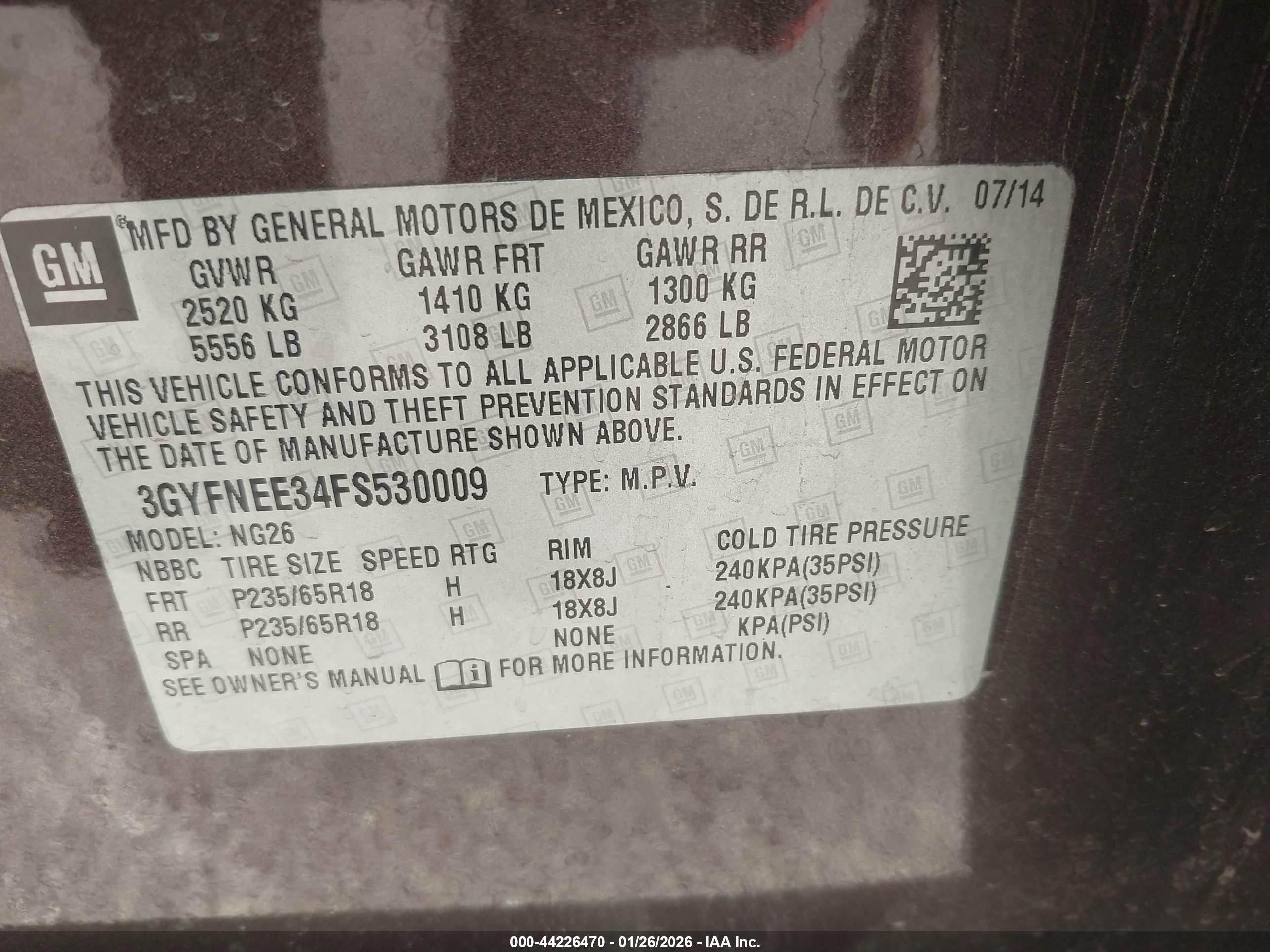 CADILLAC SRX image 9
