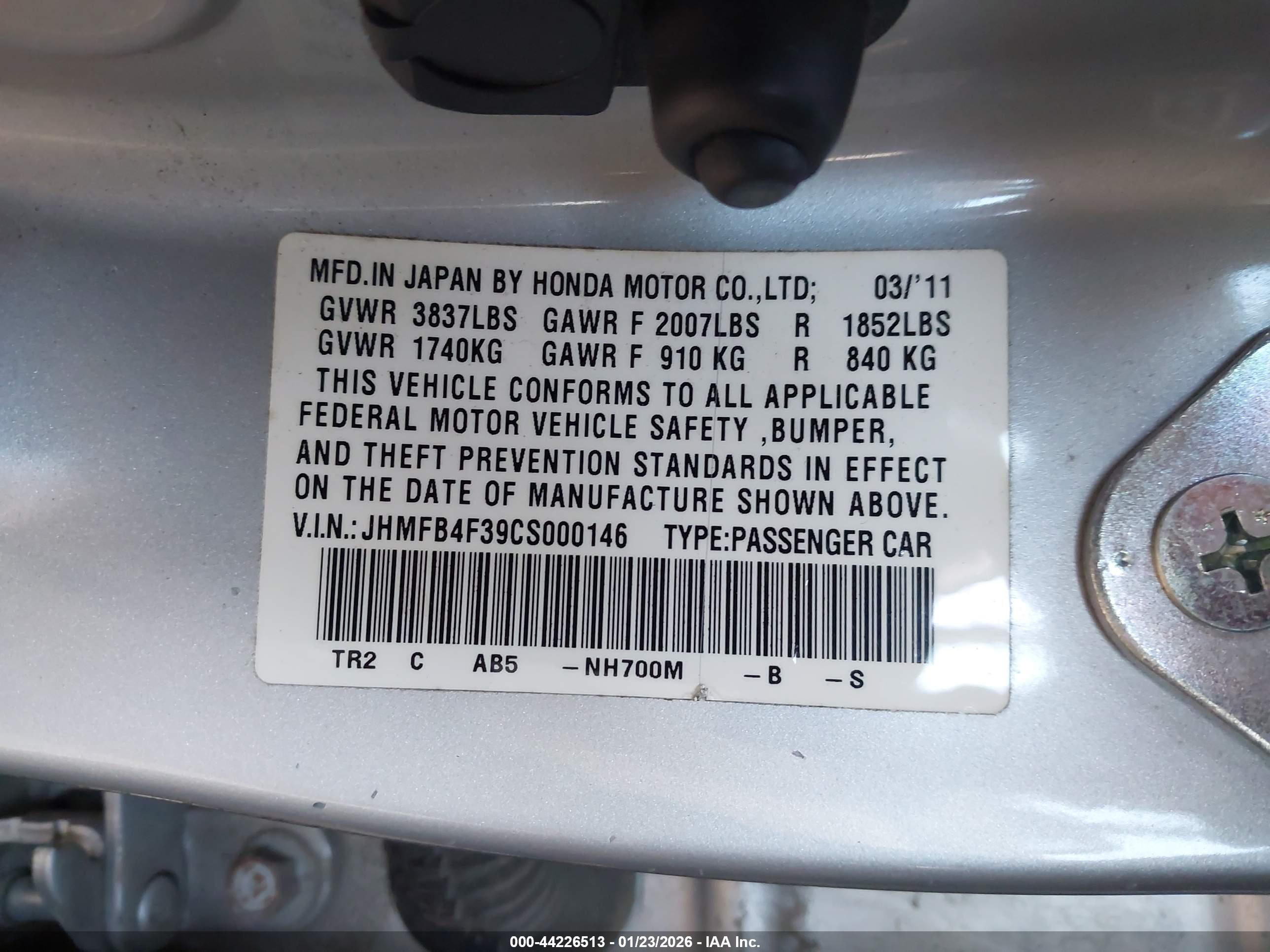 HONDA CIVIC image 9
