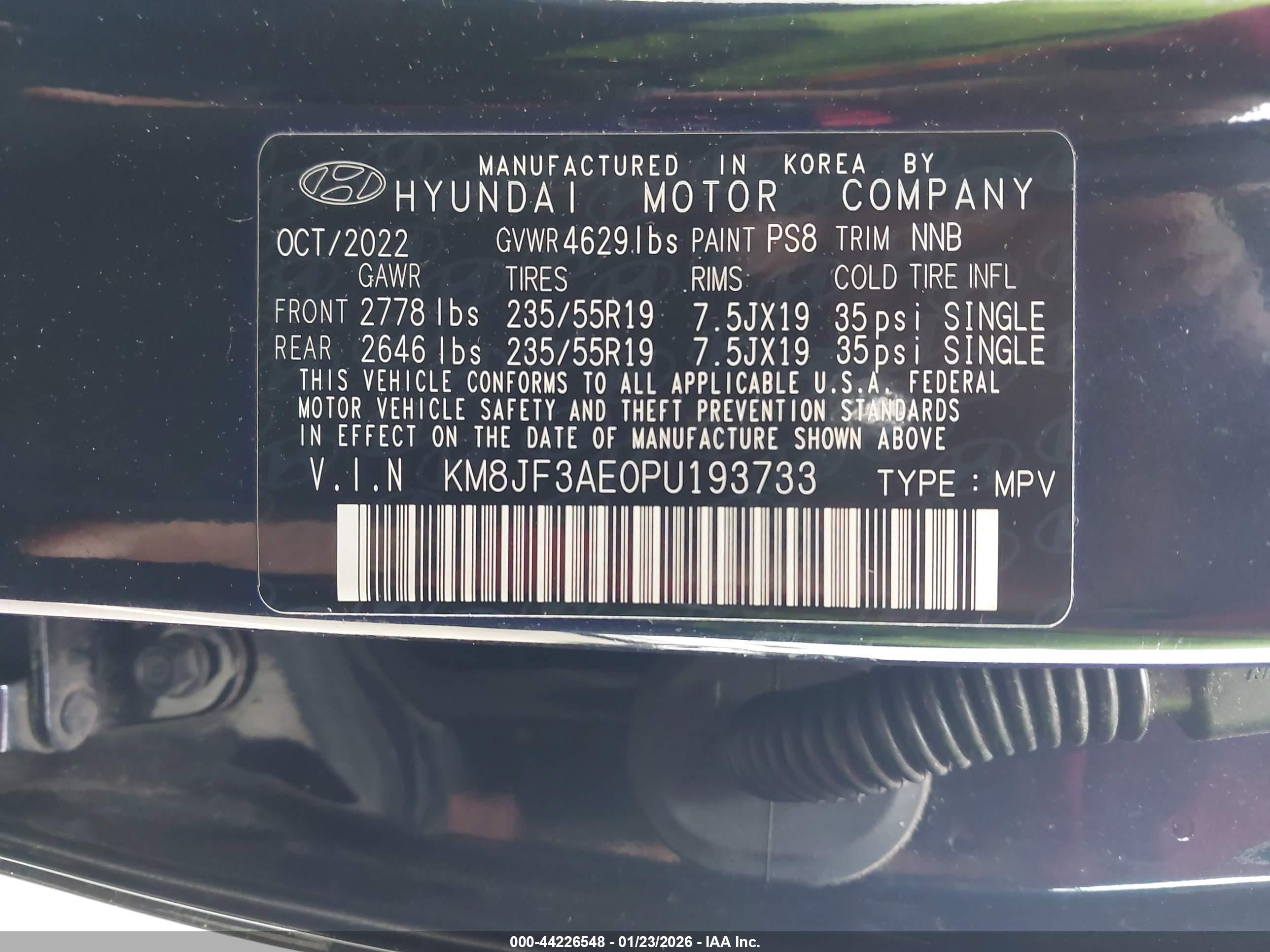 HYUNDAI TUCSON image 9