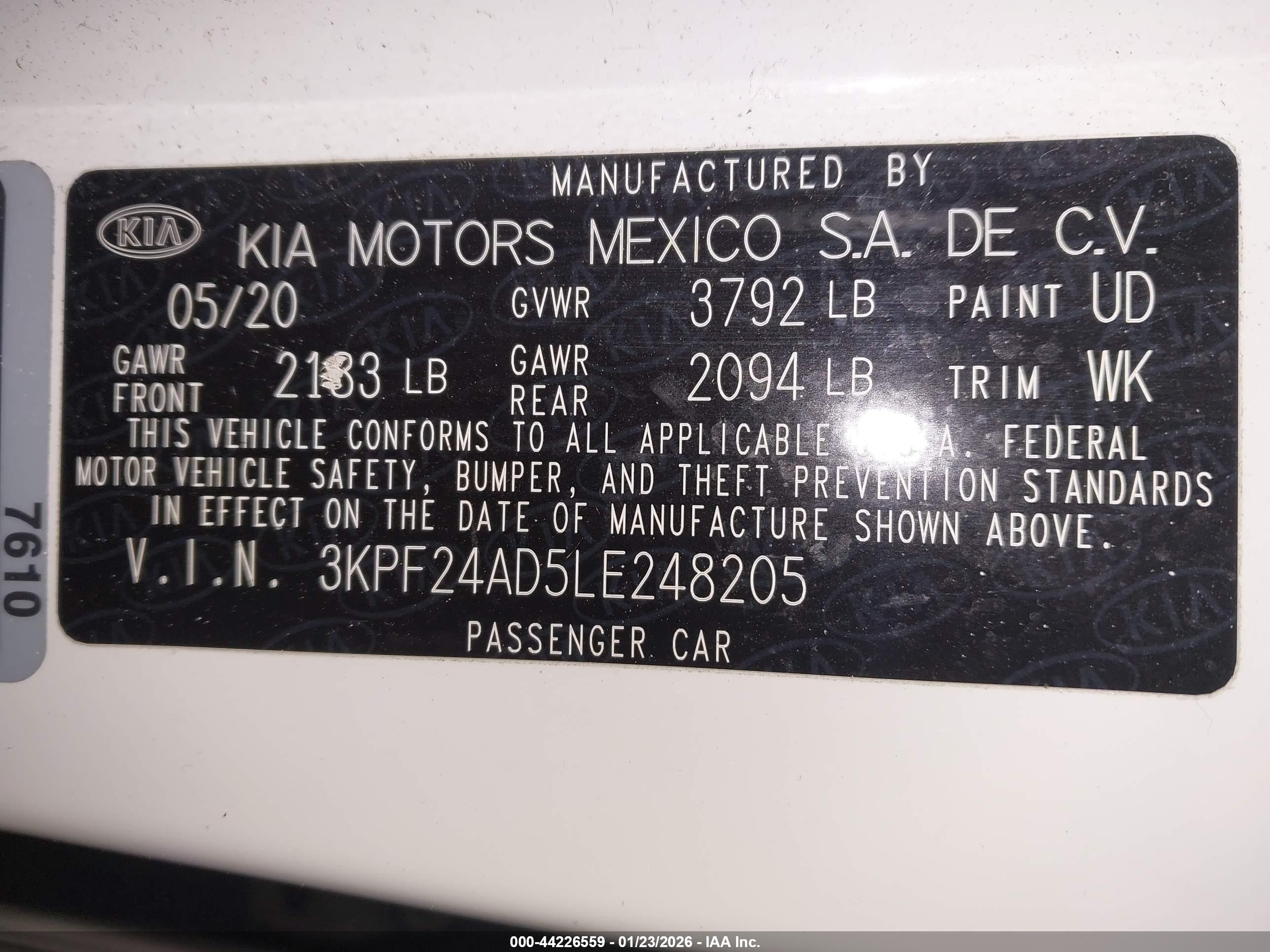 KIA FORTE image 9
