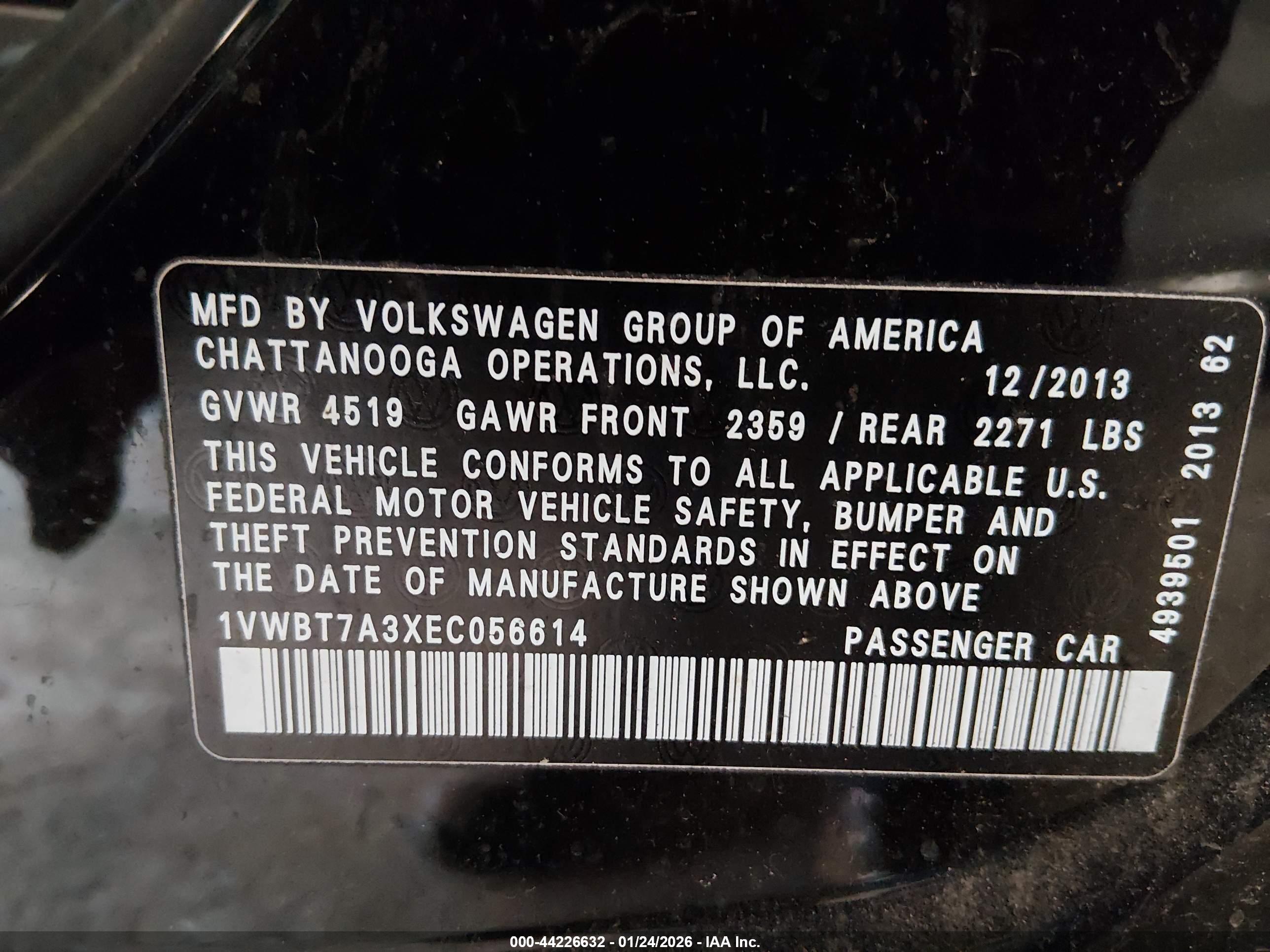 VOLKSWAGEN PASSAT image 9