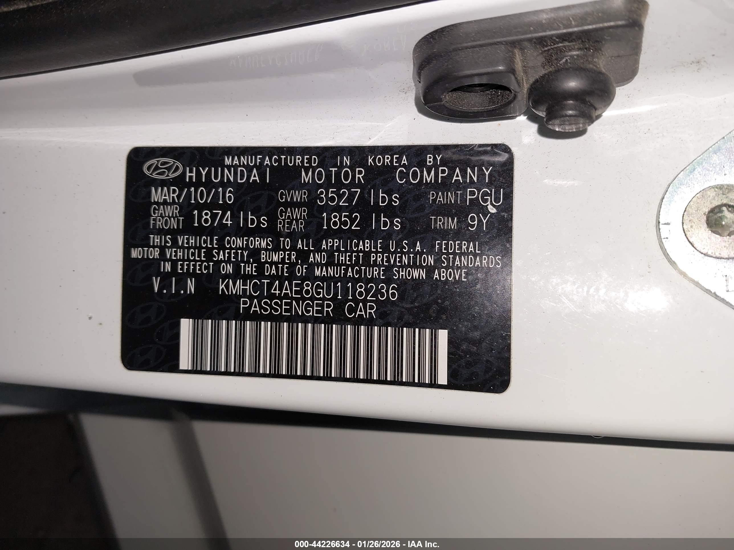 HYUNDAI ACCENT image 9
