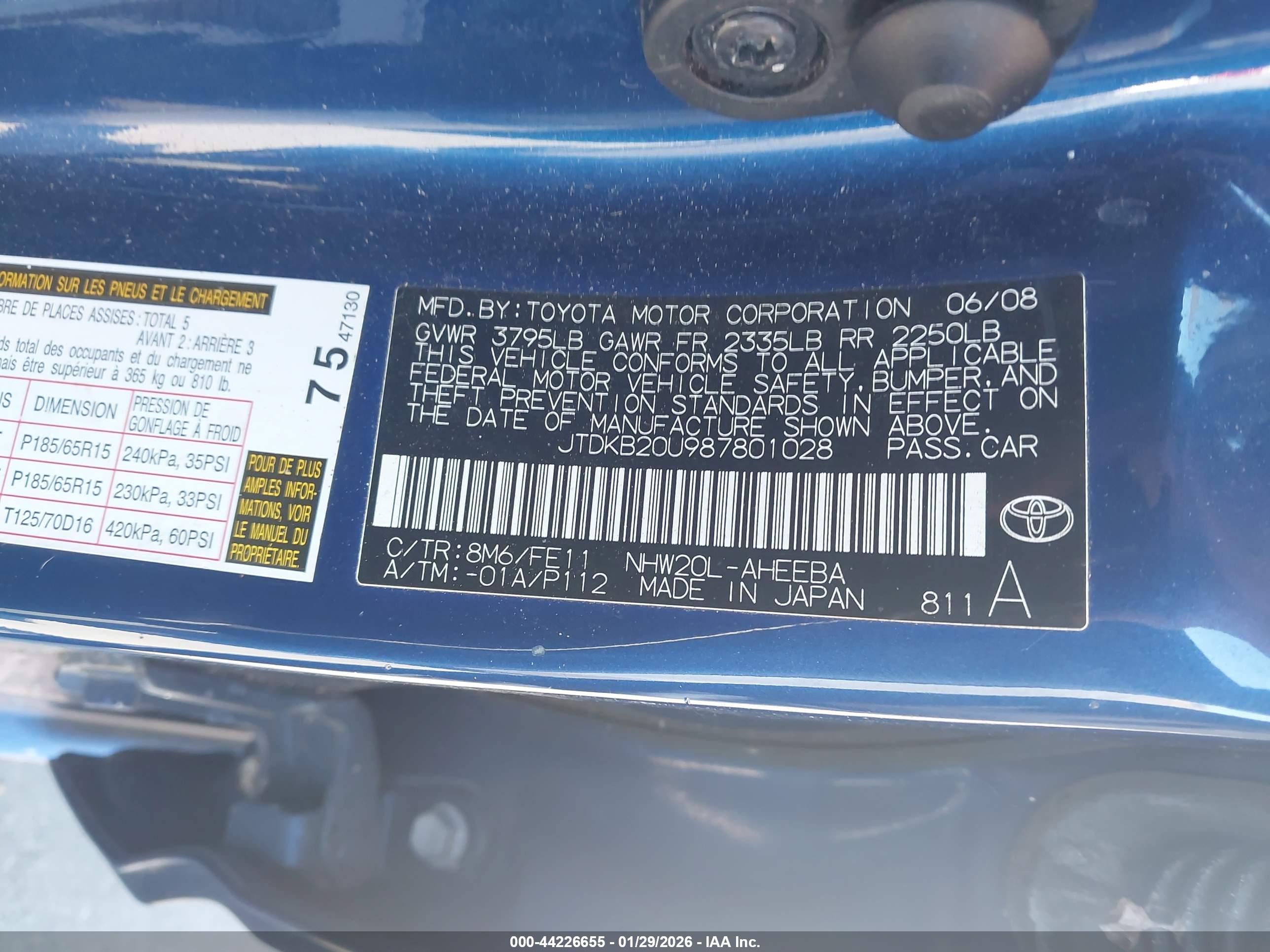 TOYOTA PRIUS image 9
