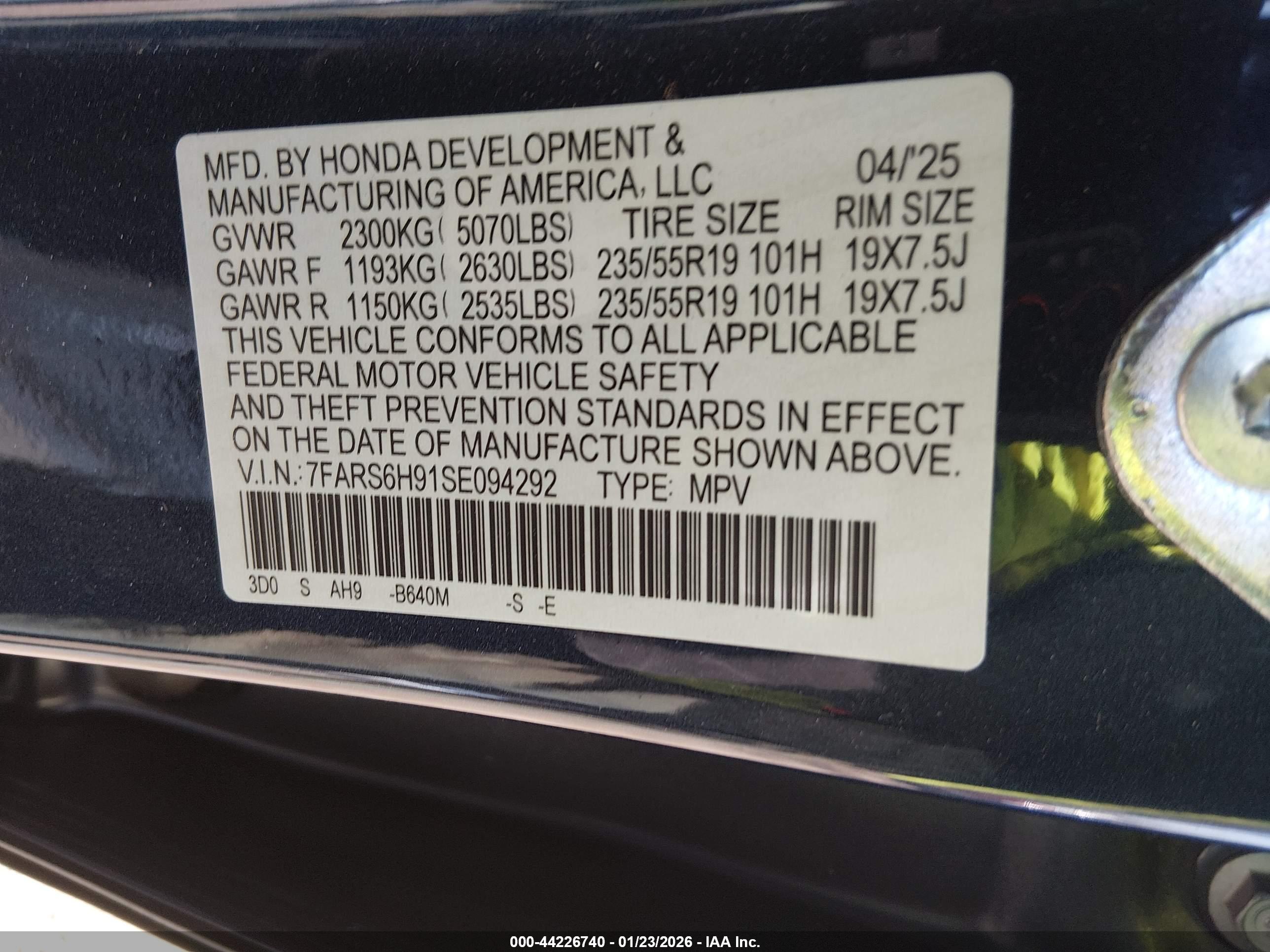 HONDA CR-V image 9