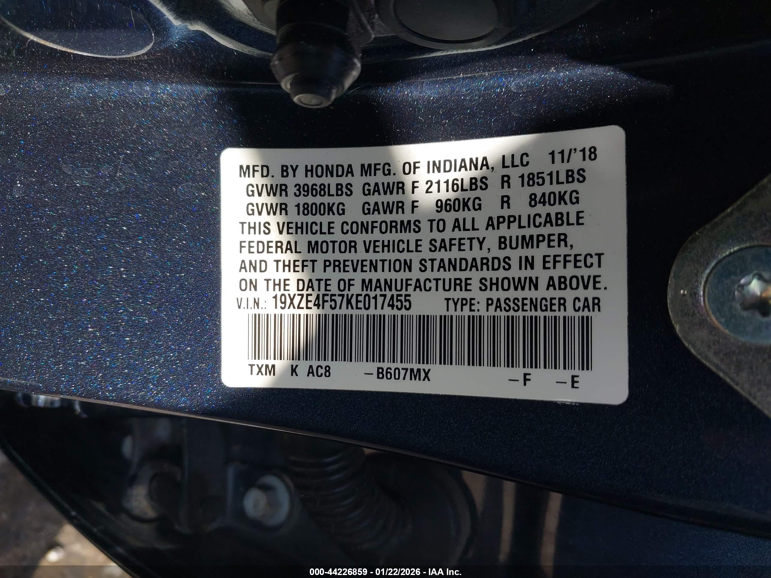 HONDA INSIGHT image 9