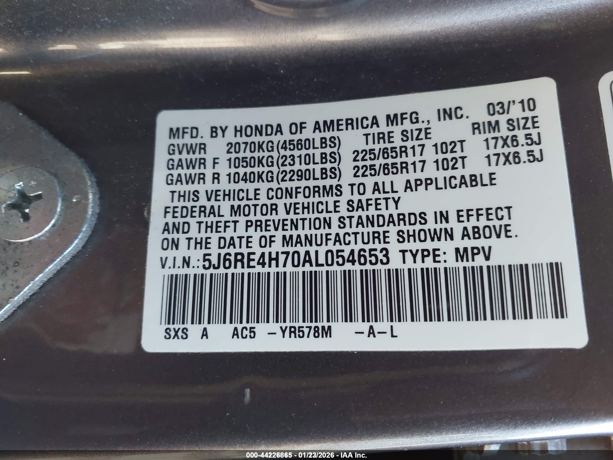 HONDA CR-V image 9