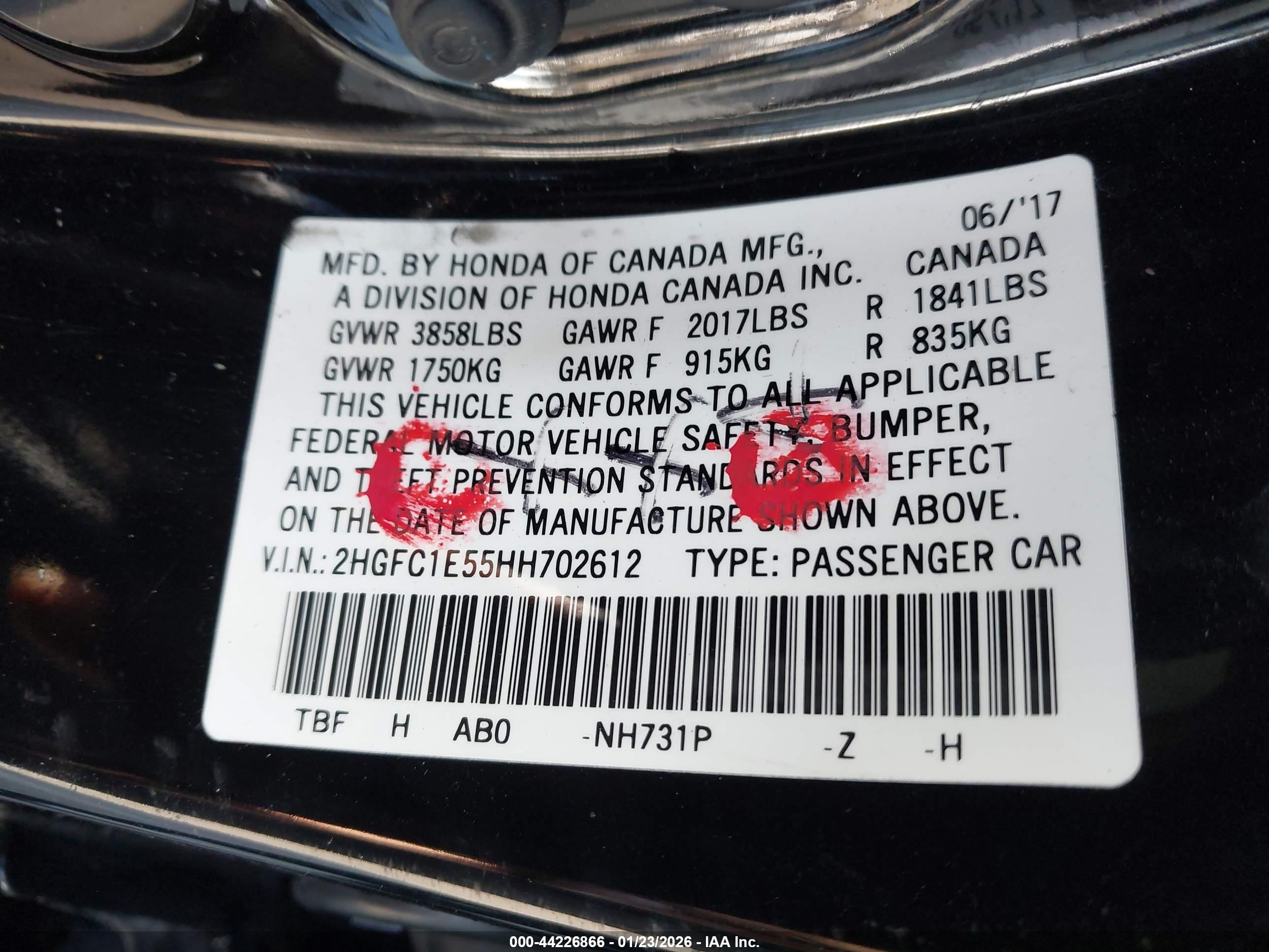 HONDA CIVIC image 9