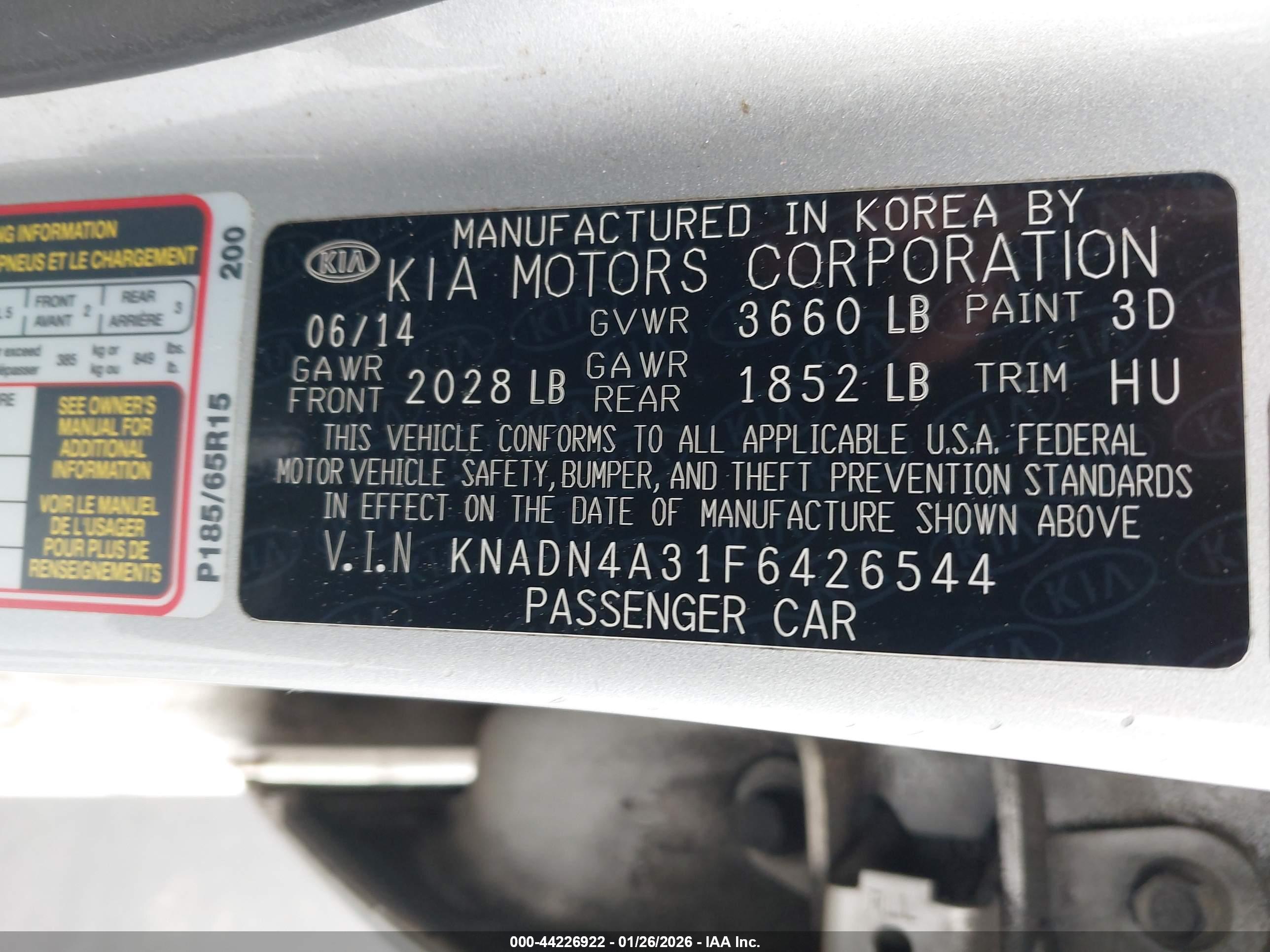 KIA RIO image 9