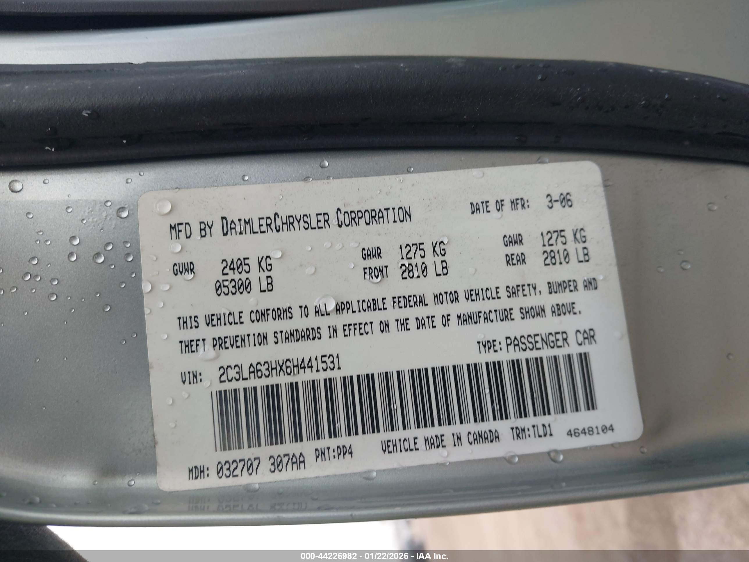 CHRYSLER 300C image 9