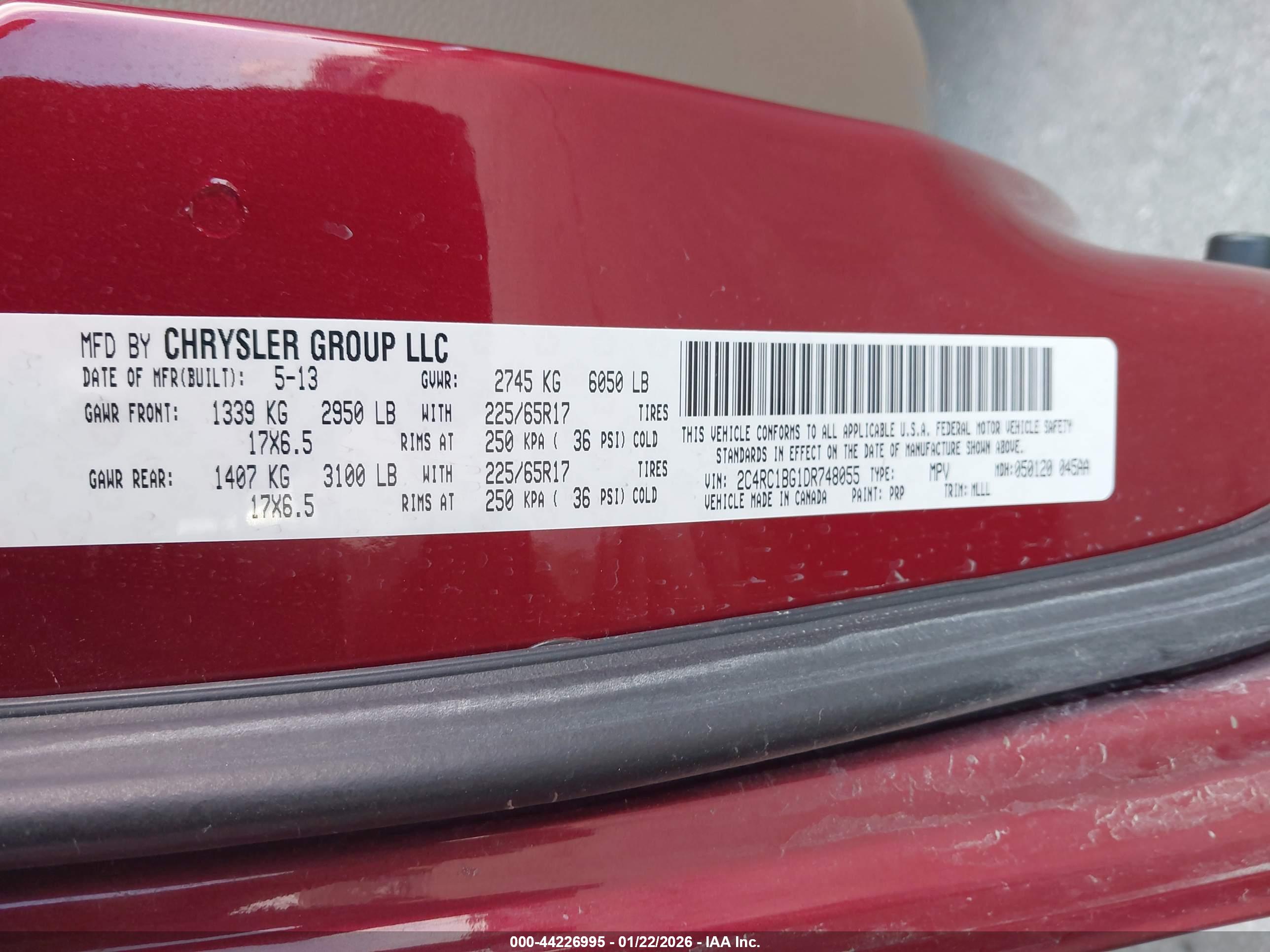 CHRYSLER TOWN image 9