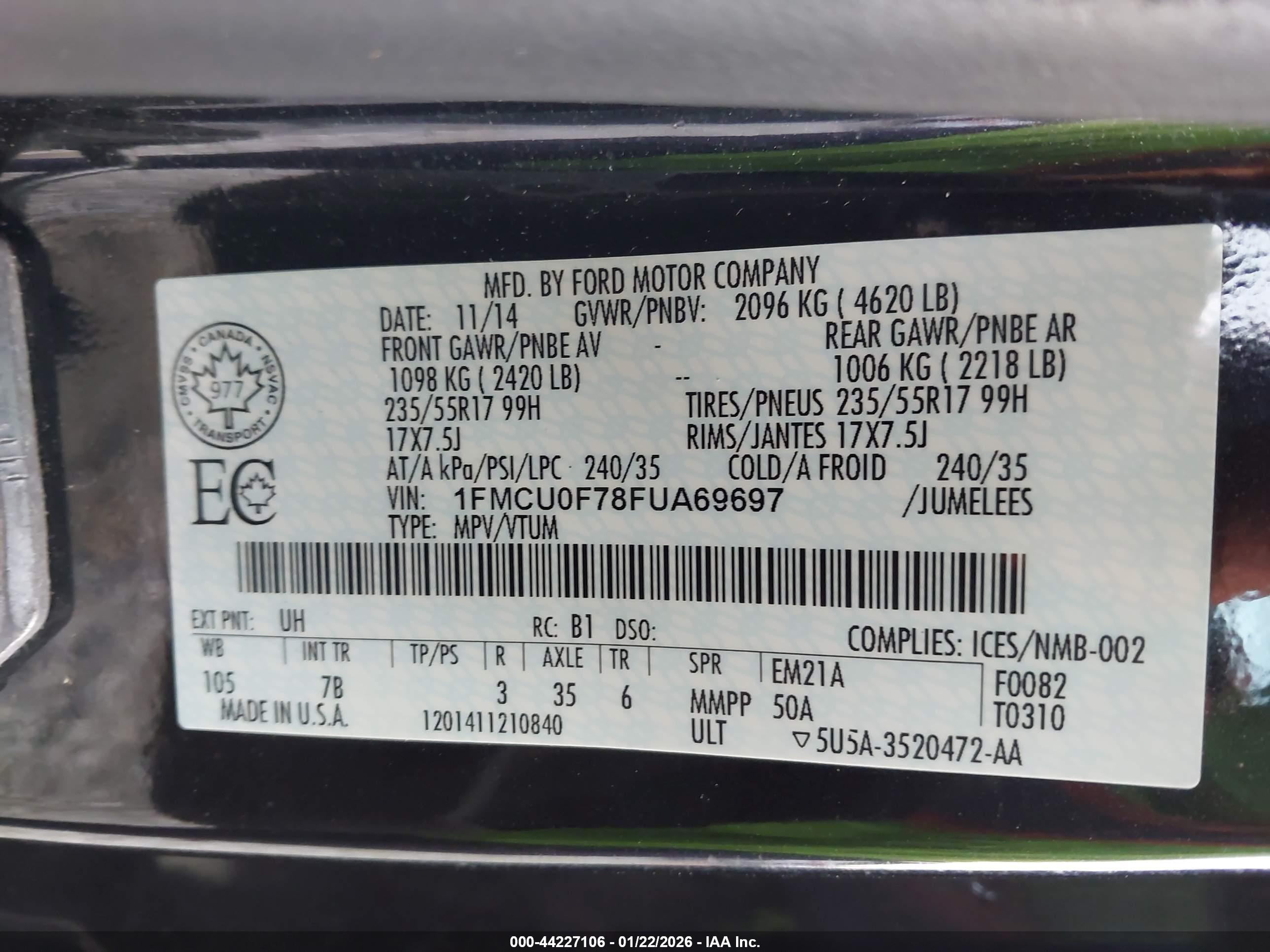 FORD ESCAPE image 9