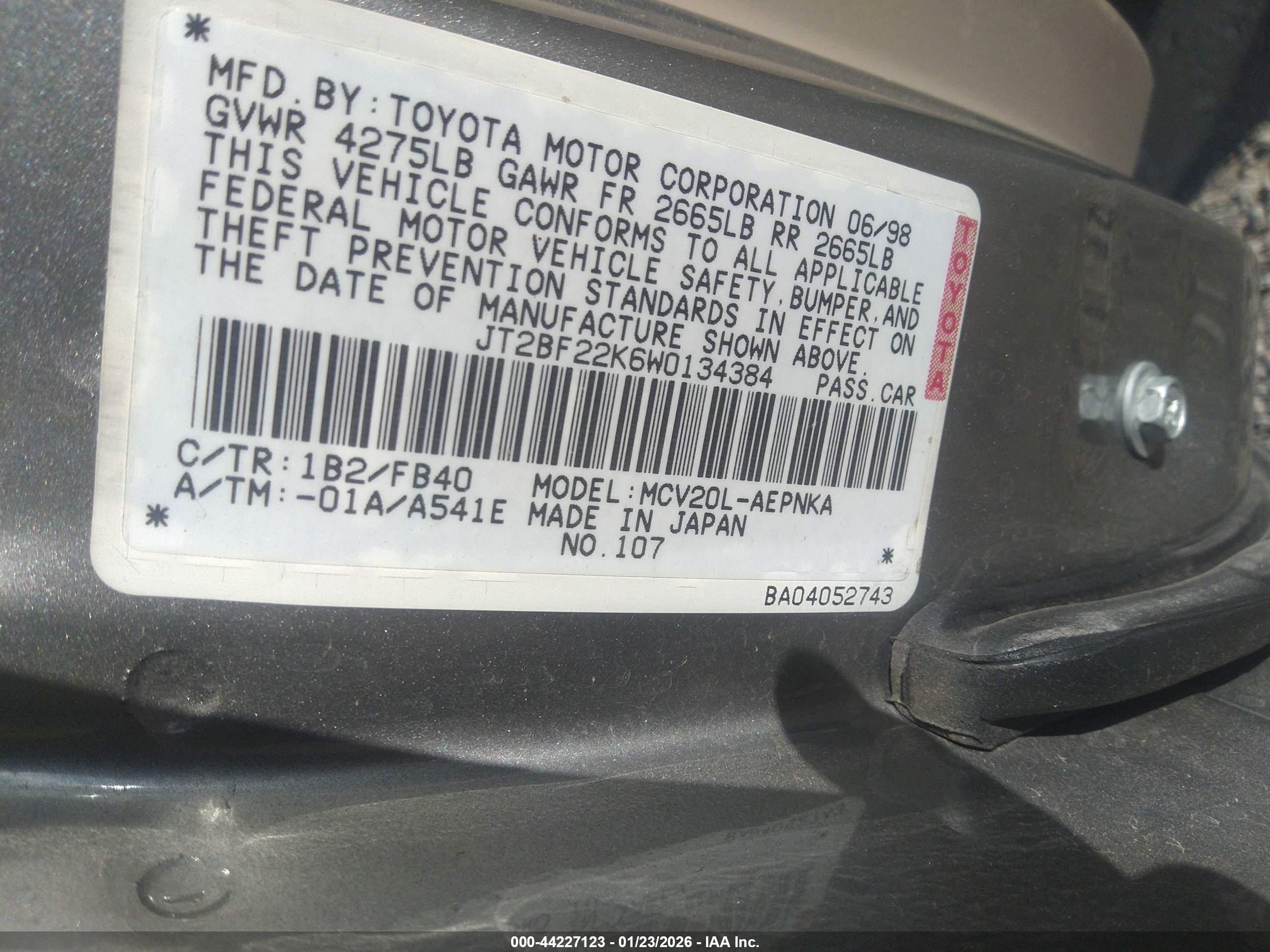 TOYOTA CAMRY image 9