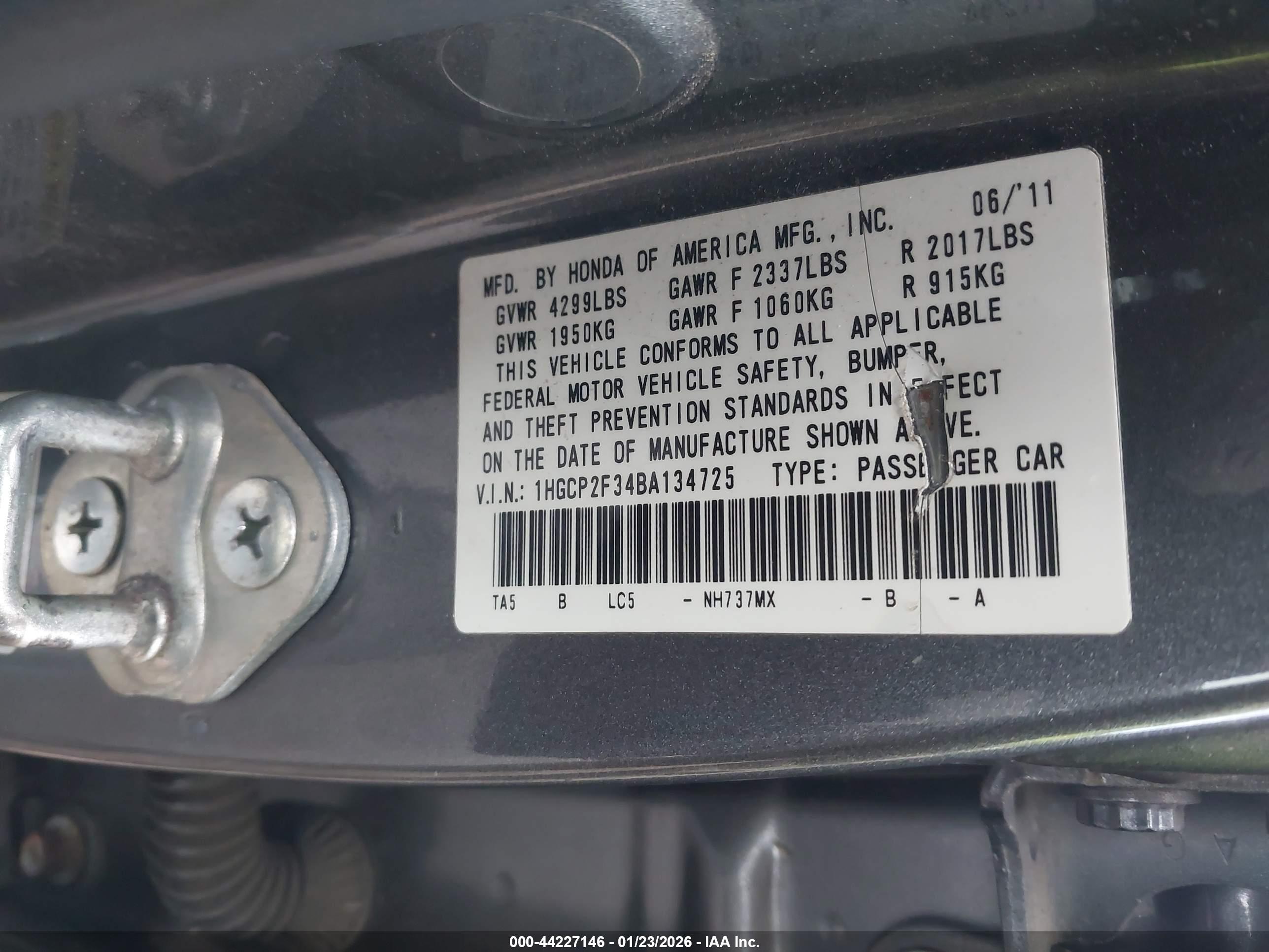 HONDA ACCORD image 9