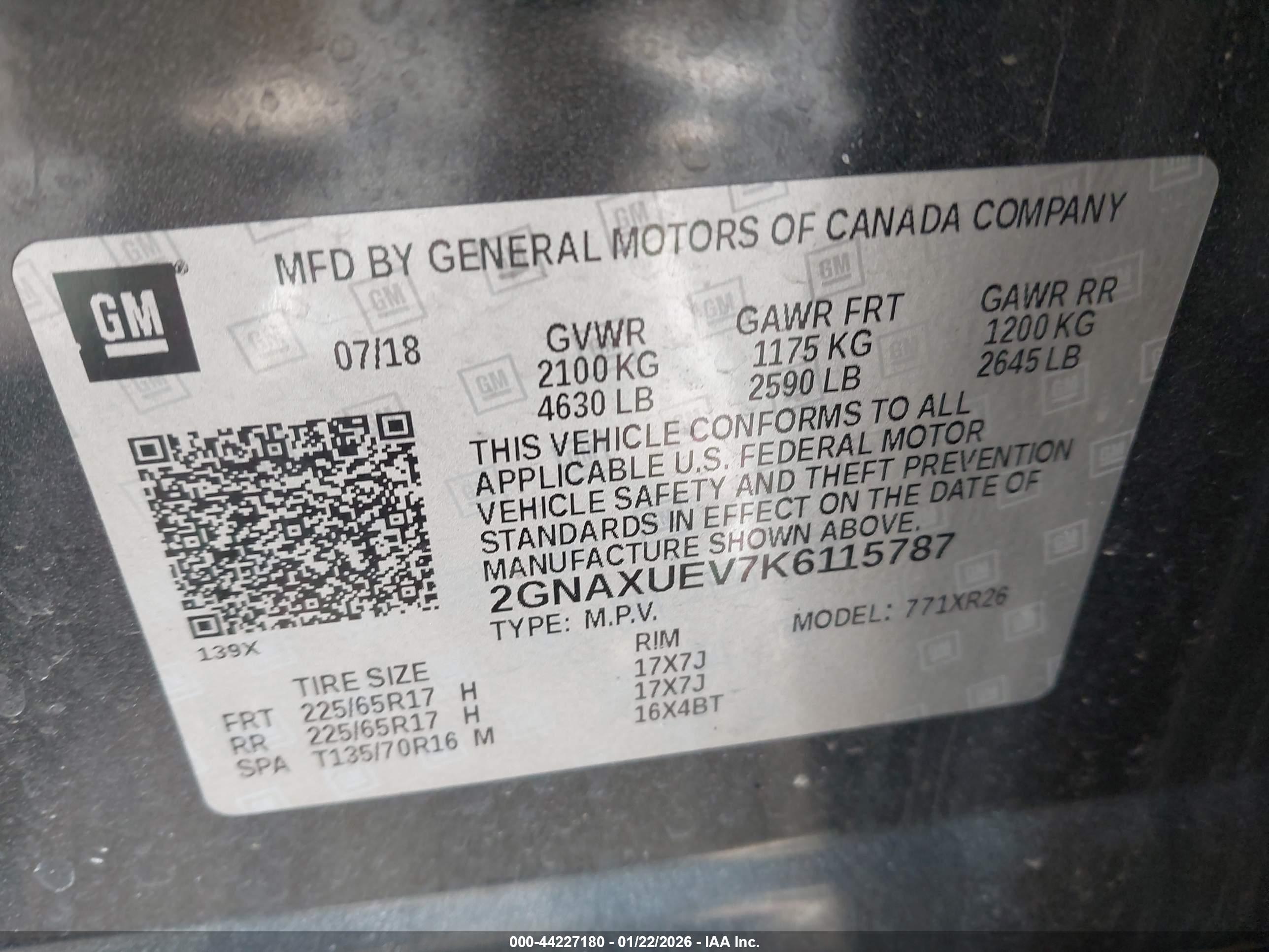 CHEVROLET EQUINOX image 9