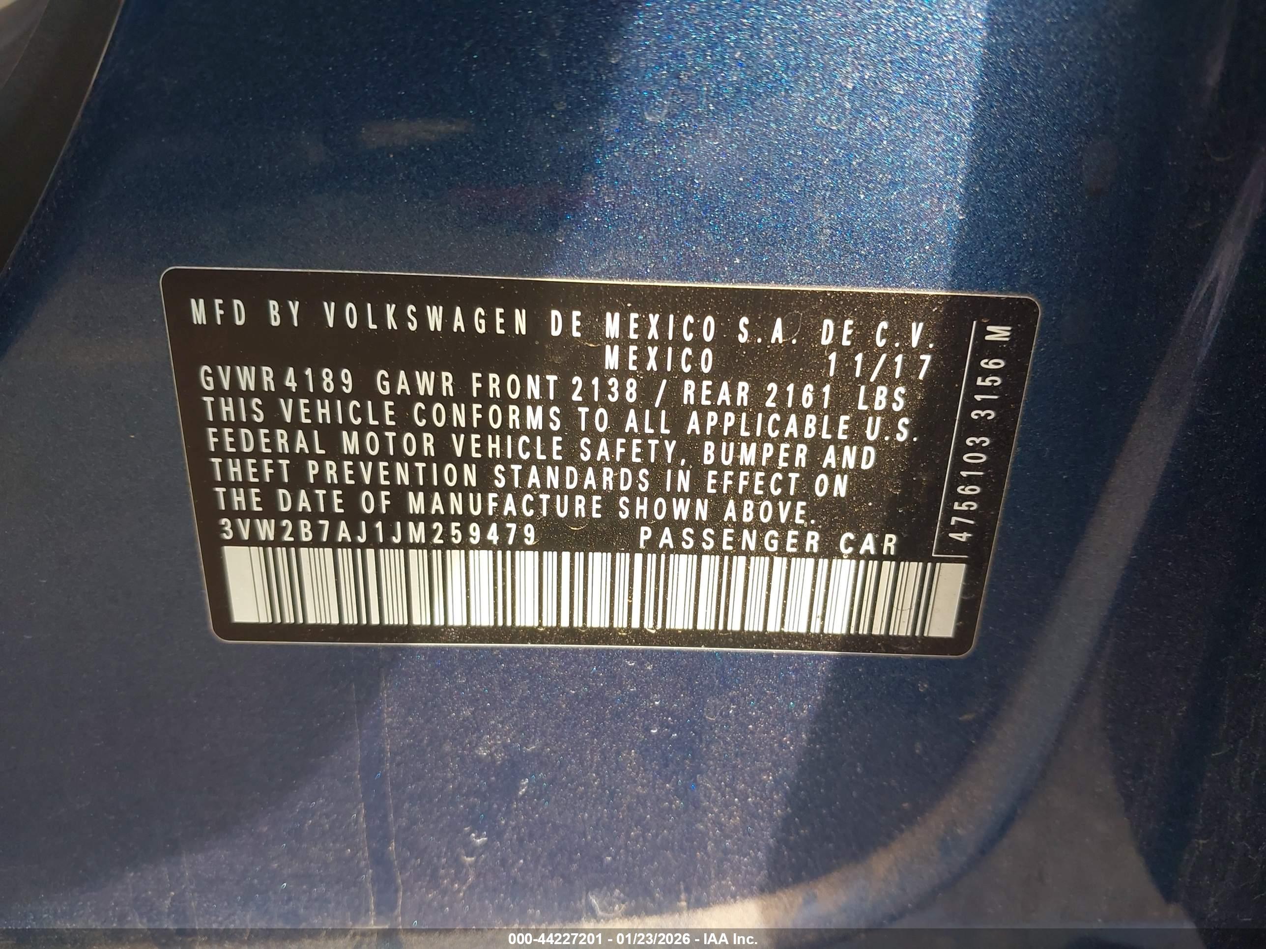 VOLKSWAGEN JETTA image 9