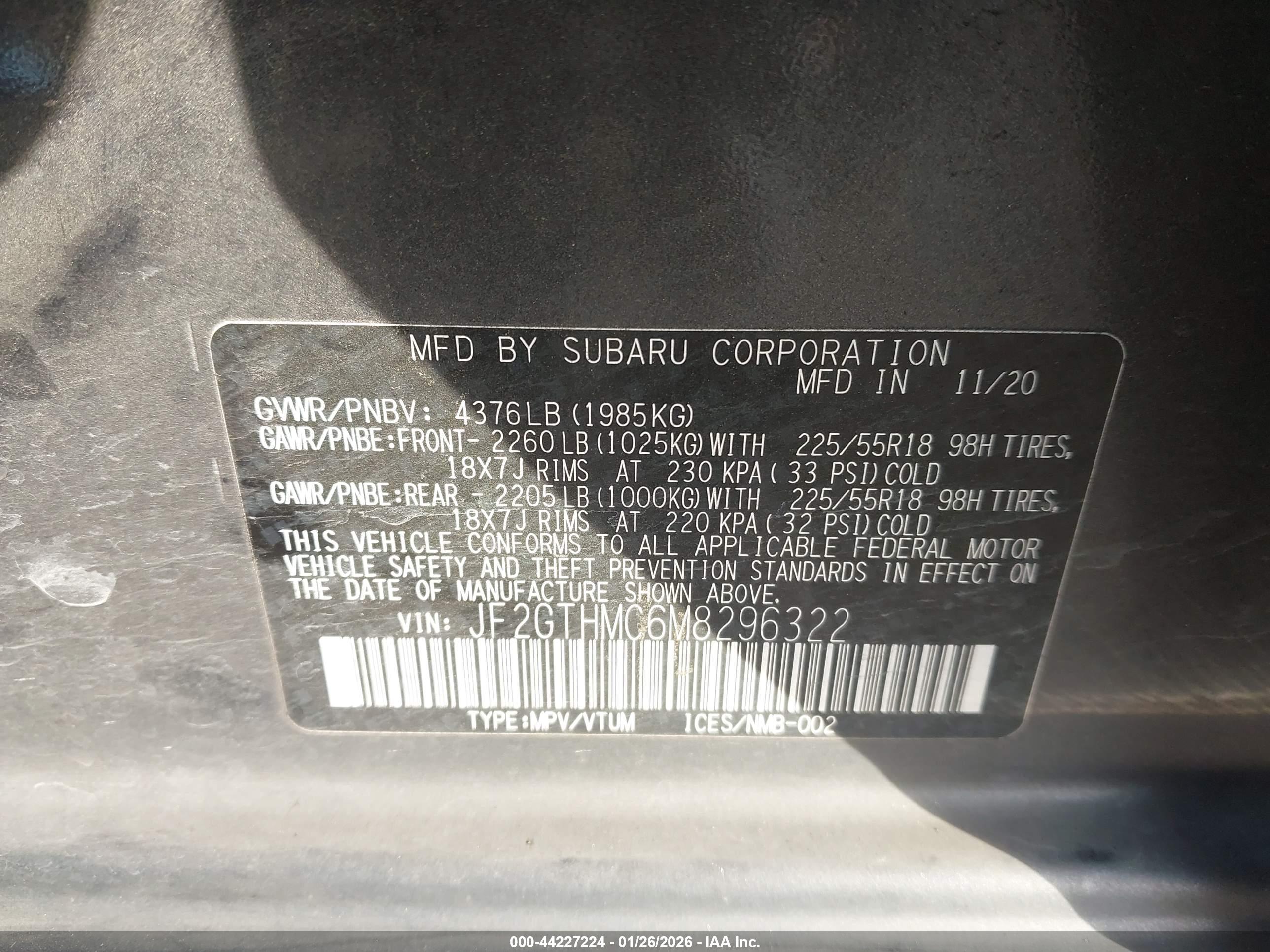 SUBARU CROSSTREK image 9