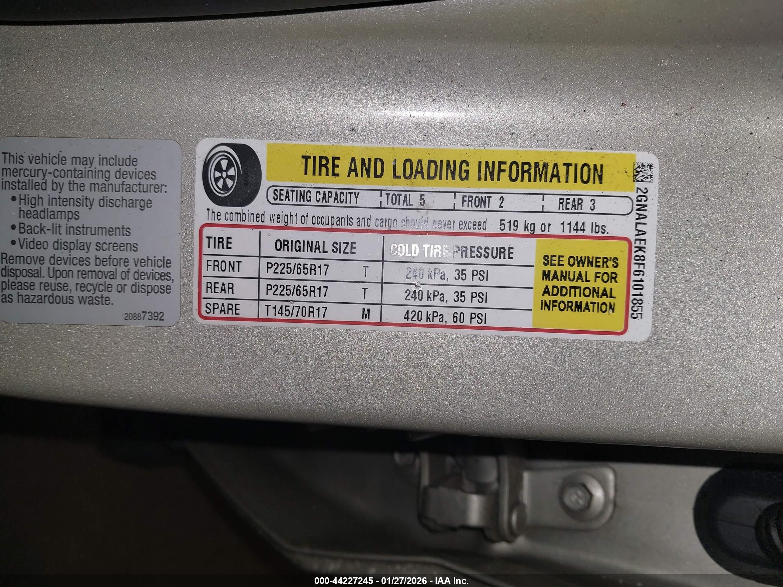 CHEVROLET EQUINOX image 9