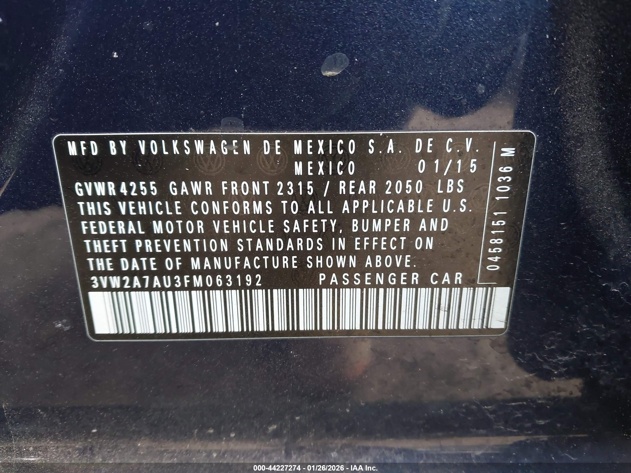 VOLKSWAGEN GOLF image 9
