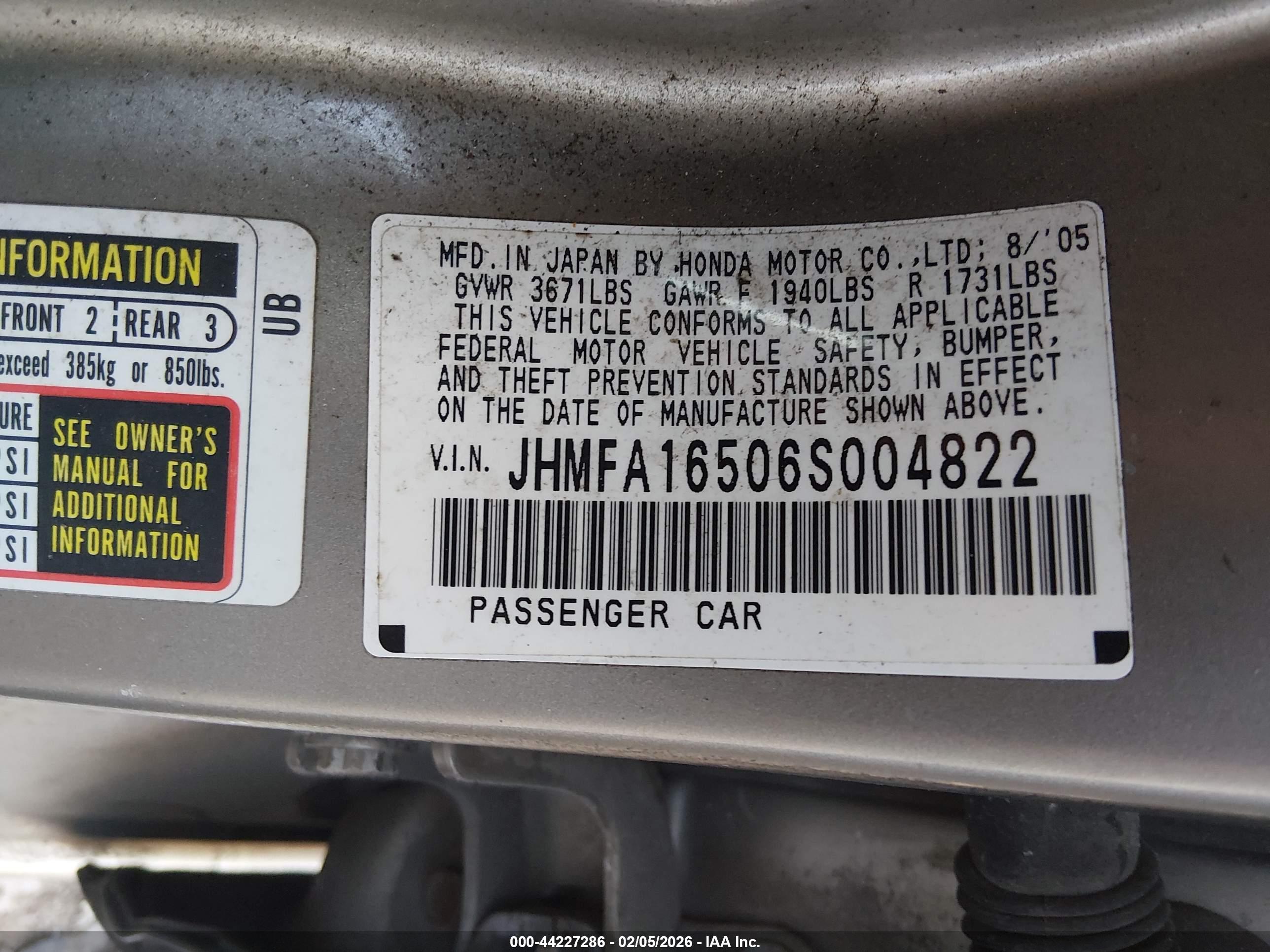 HONDA CIVIC image 9