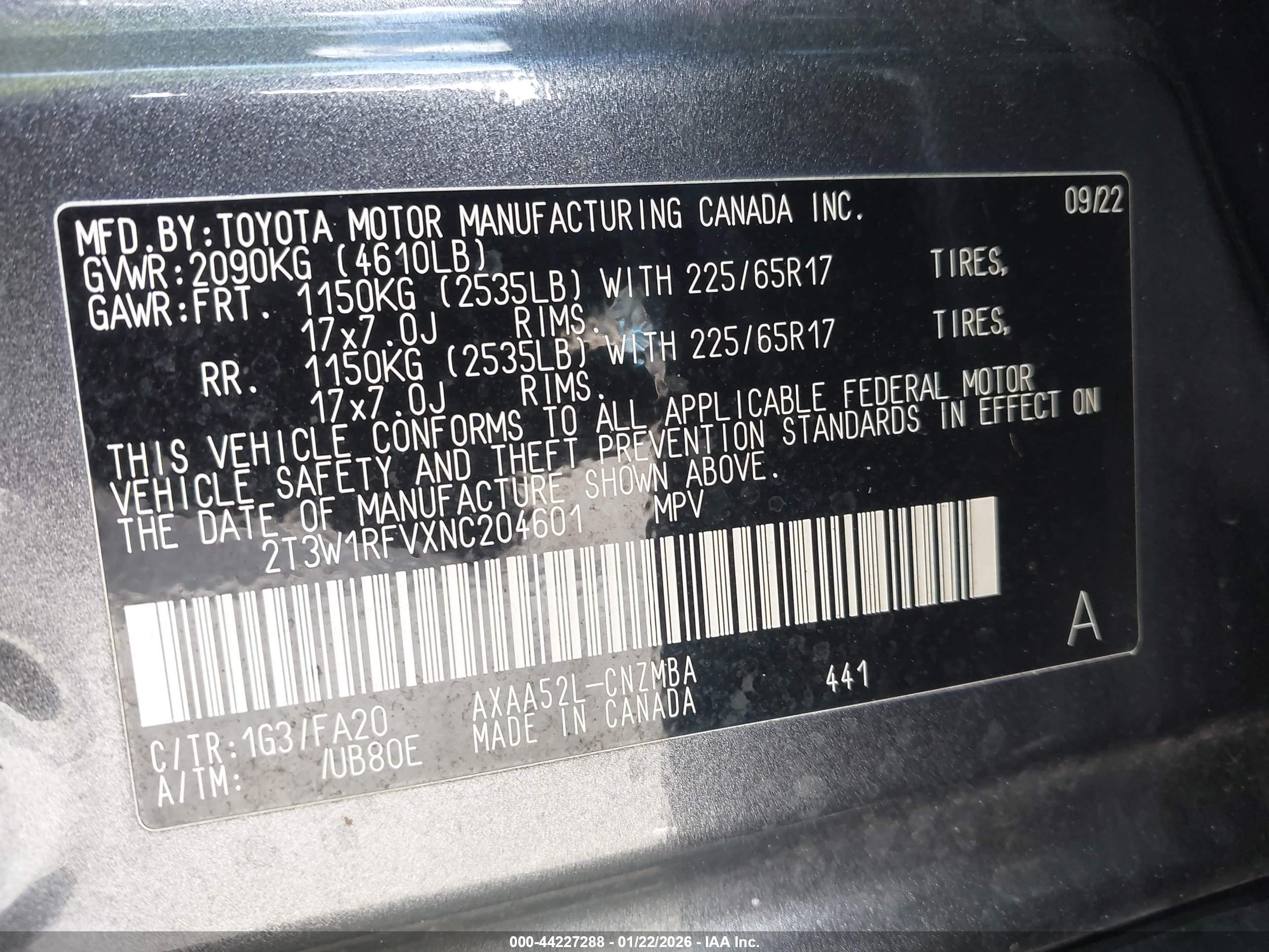 TOYOTA RAV4 image 9