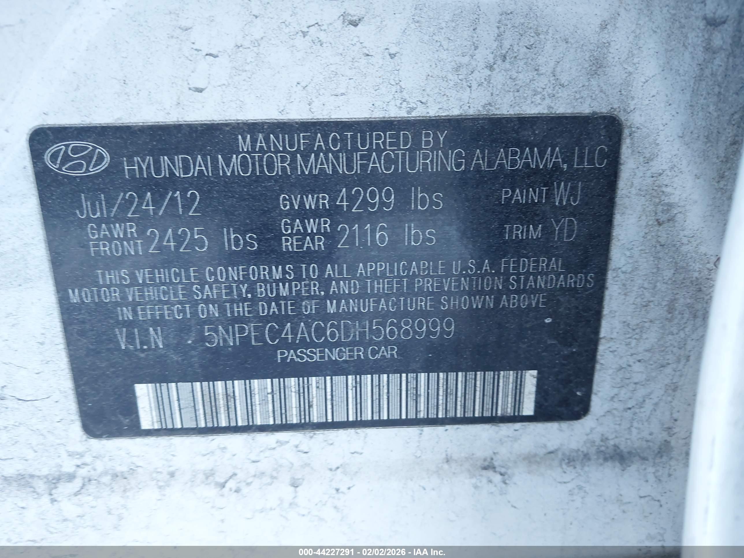 HYUNDAI SONATA image 9