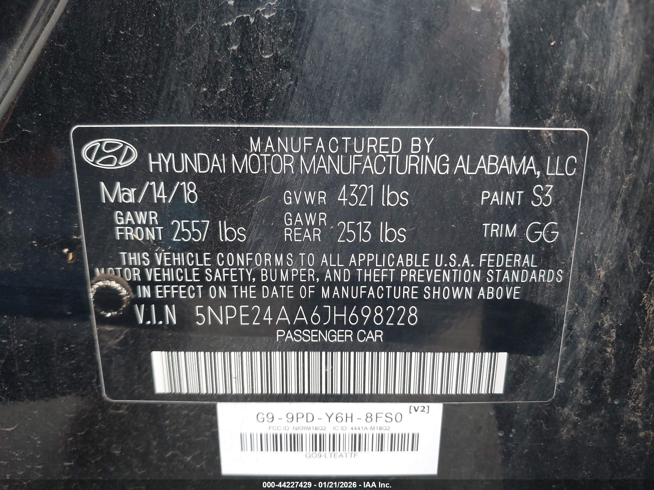 HYUNDAI SONATA image 9