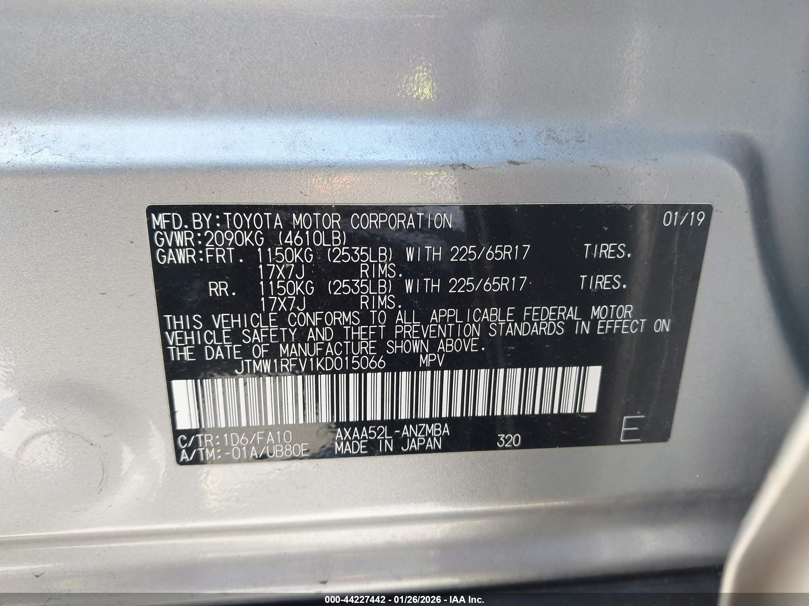 TOYOTA RAV4 image 9