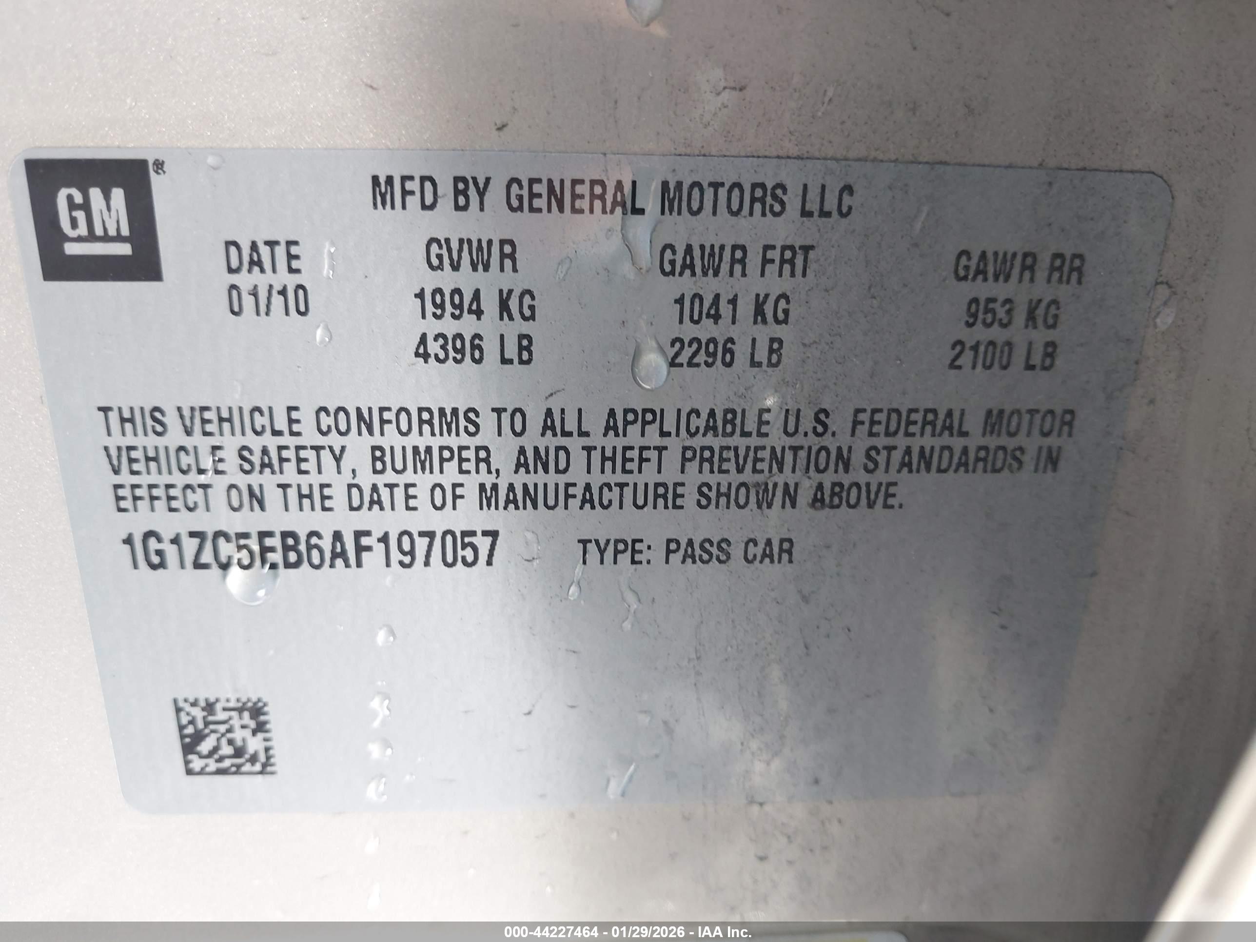 CHEVROLET MALIBU image 9