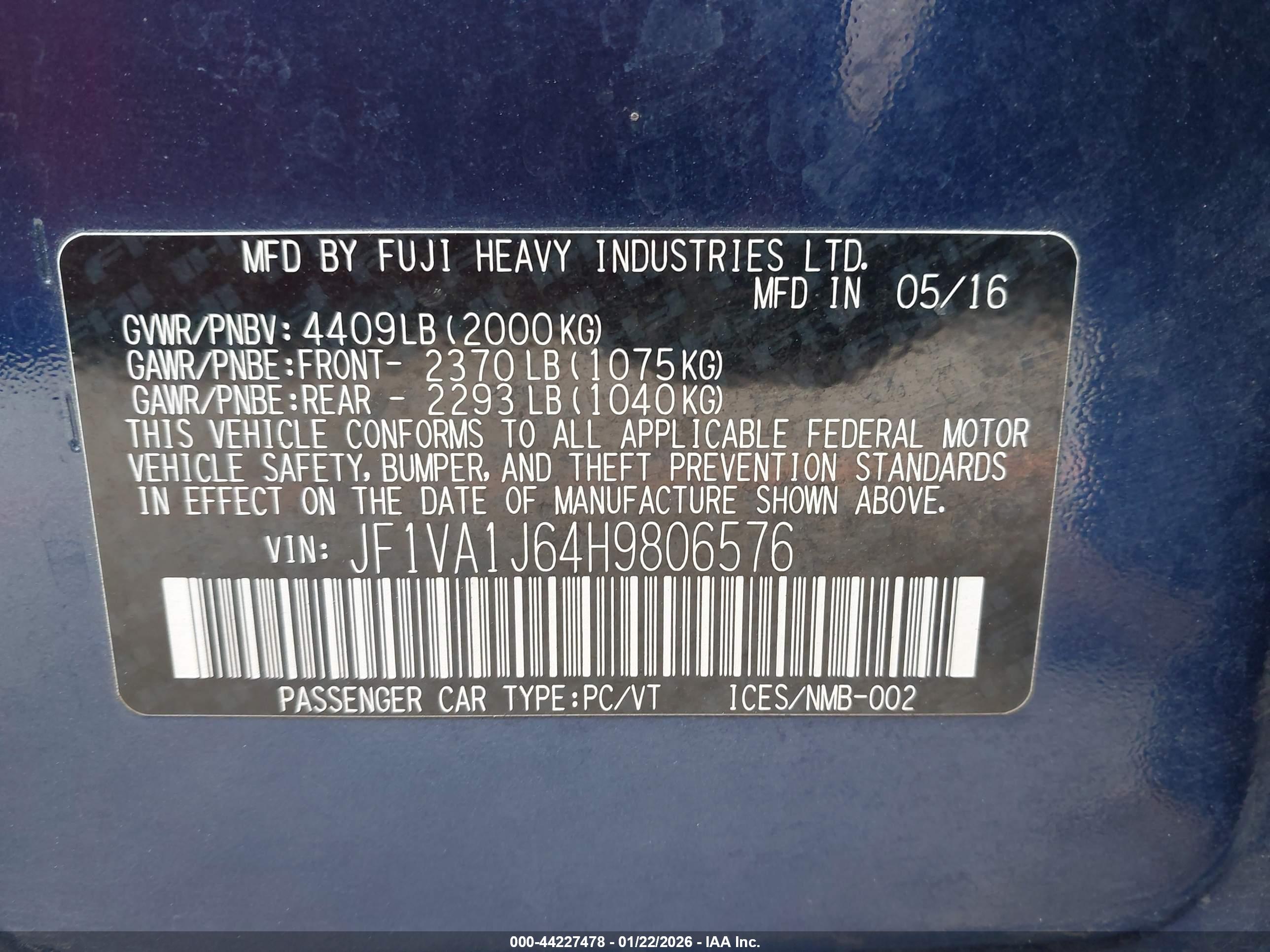 SUBARU WRX image 9