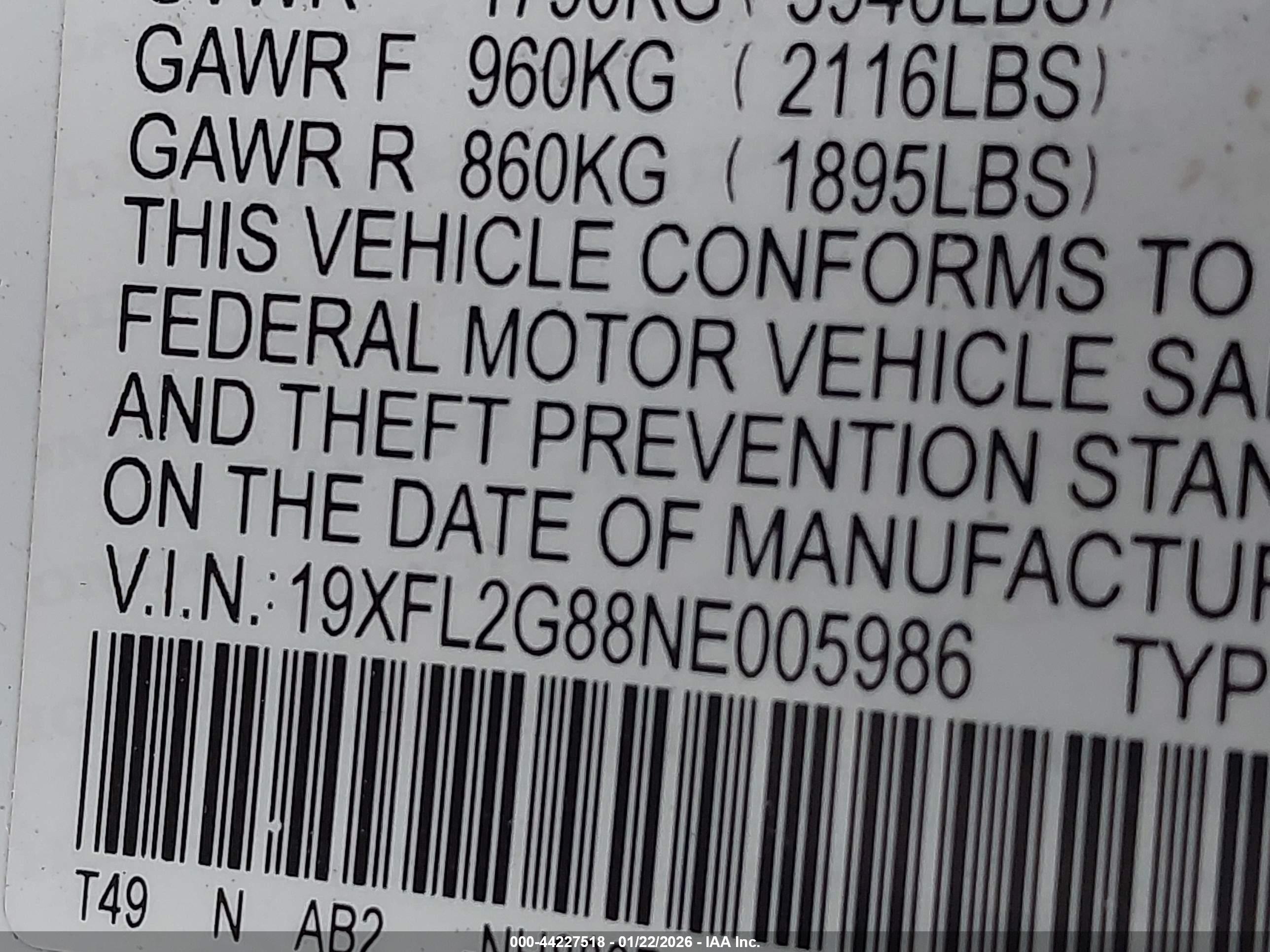 HONDA CIVIC image 9