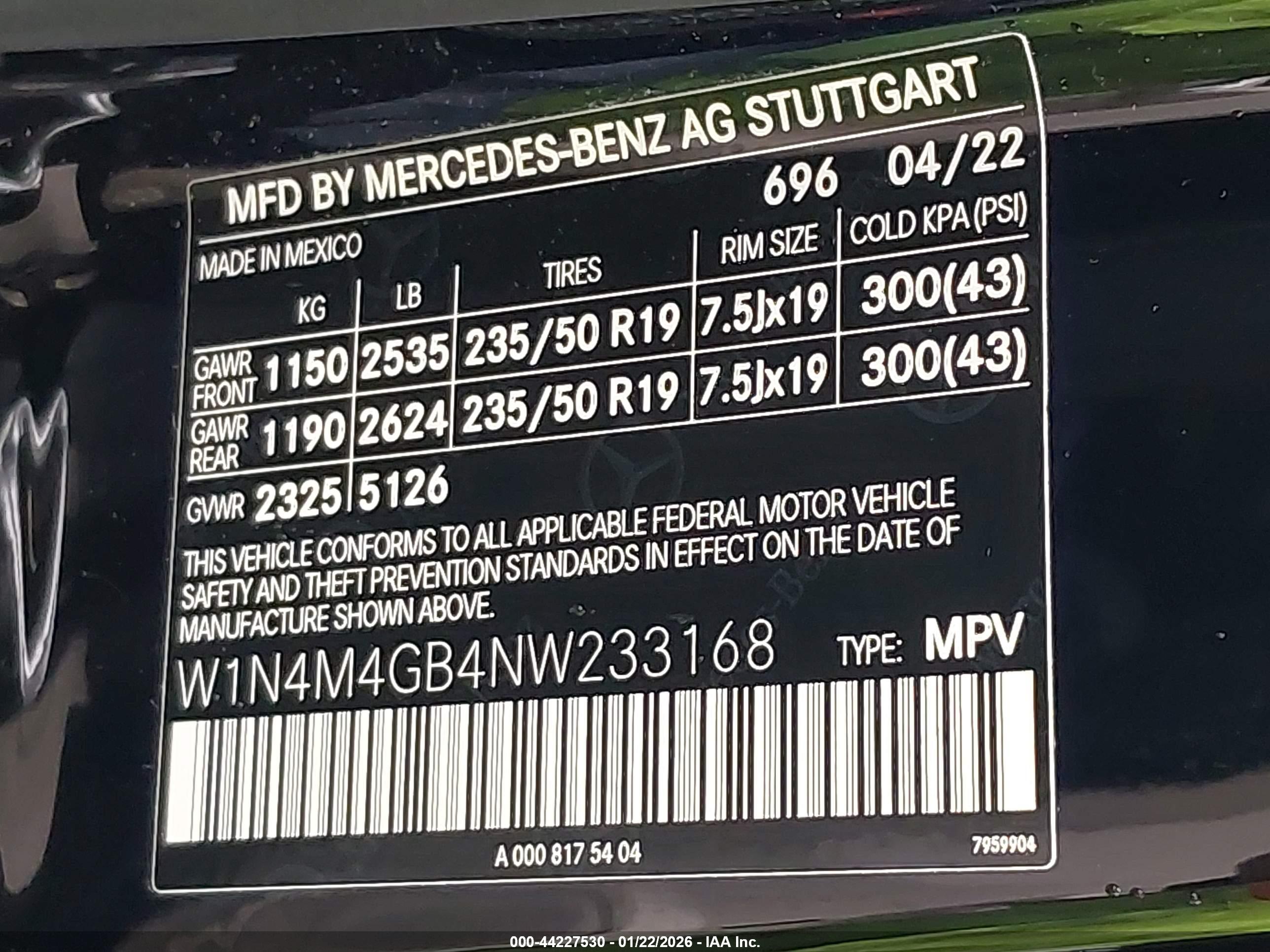 MERCEDES-BENZ GLB image 9