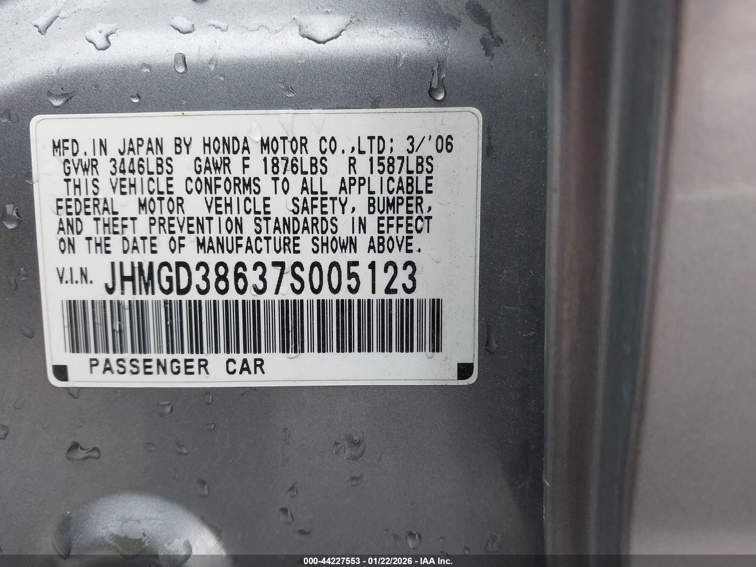 HONDA FIT image 9