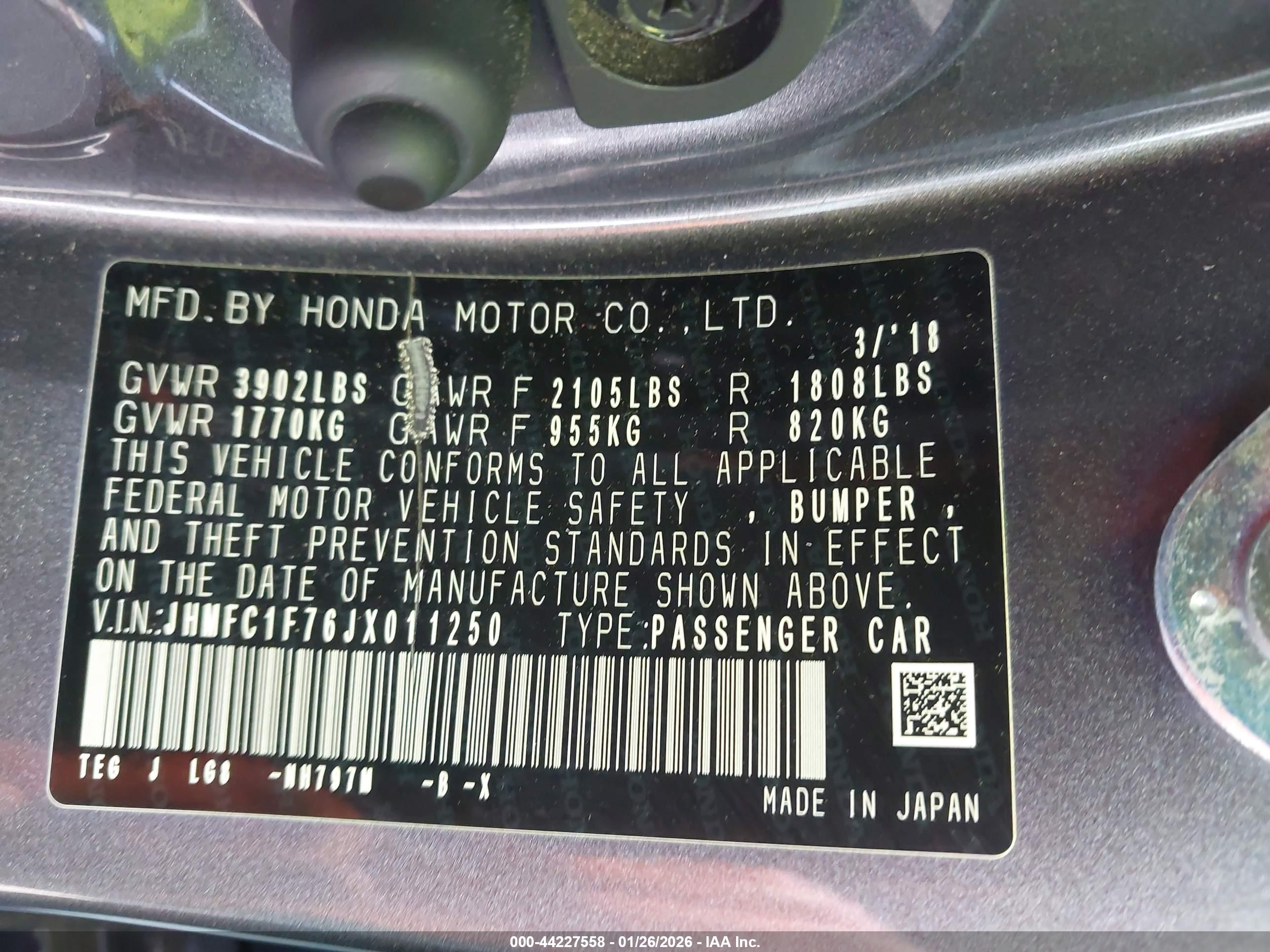 HONDA CIVIC image 9