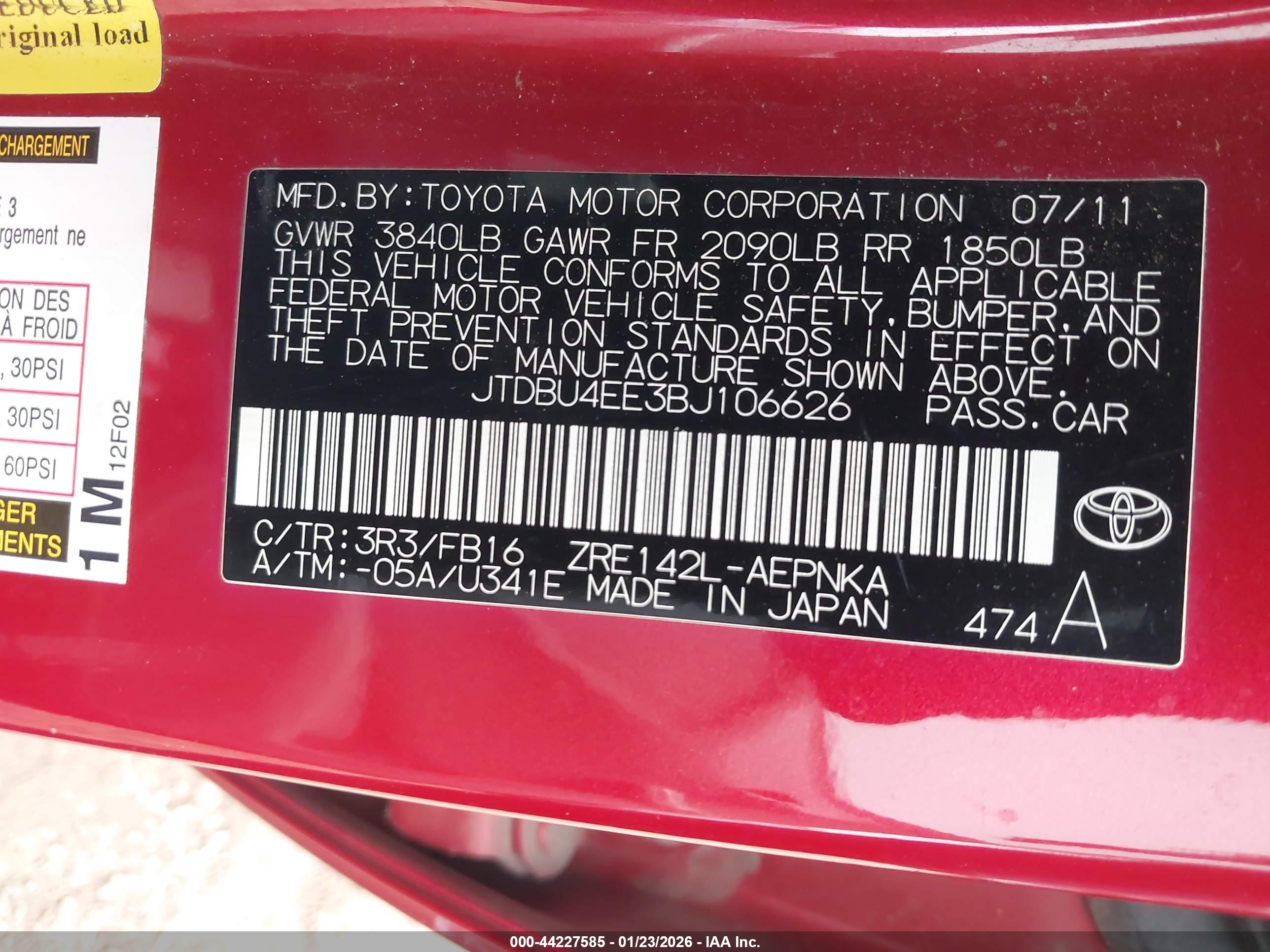 TOYOTA COROLLA image 9