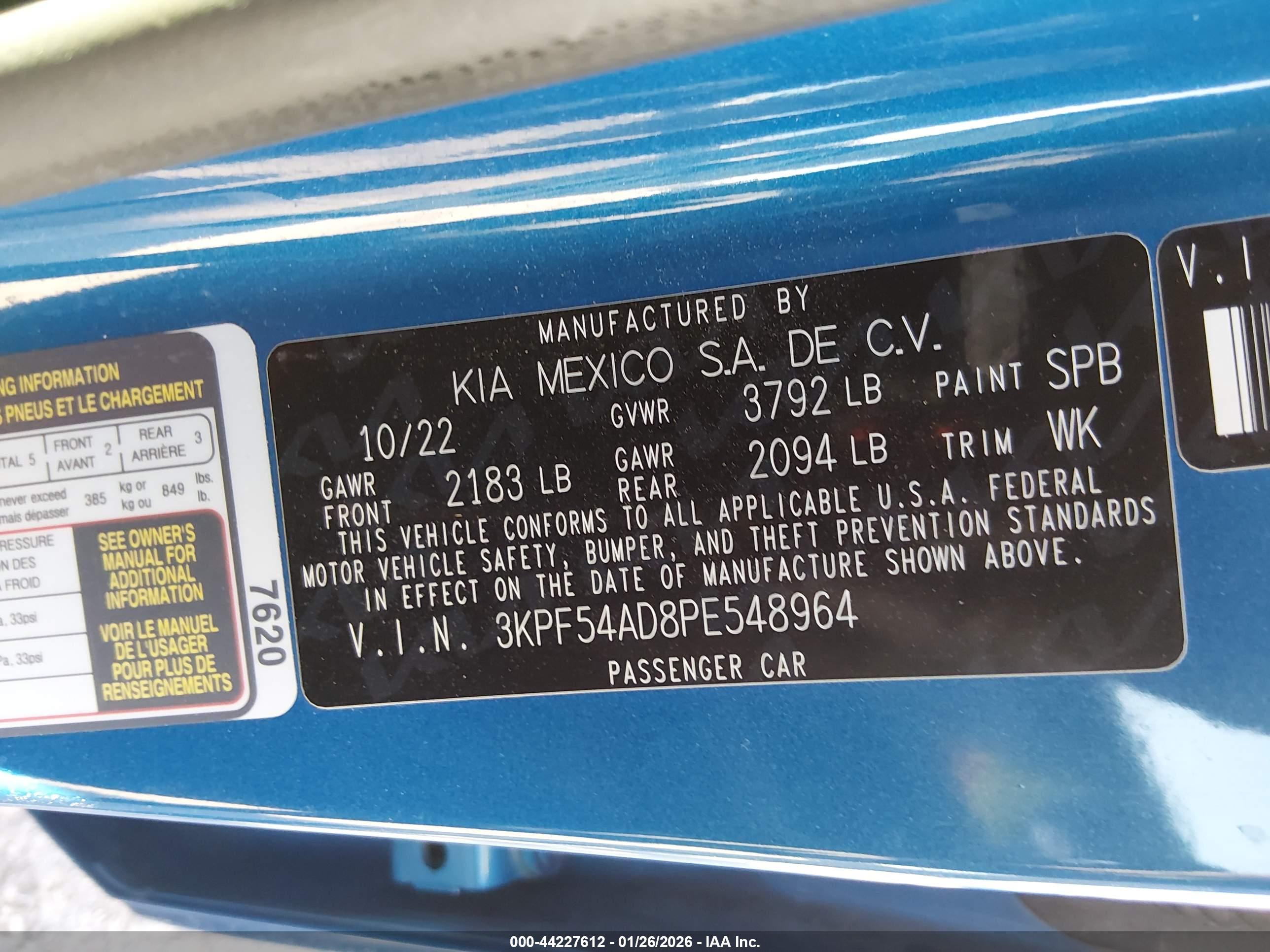 KIA FORTE image 9