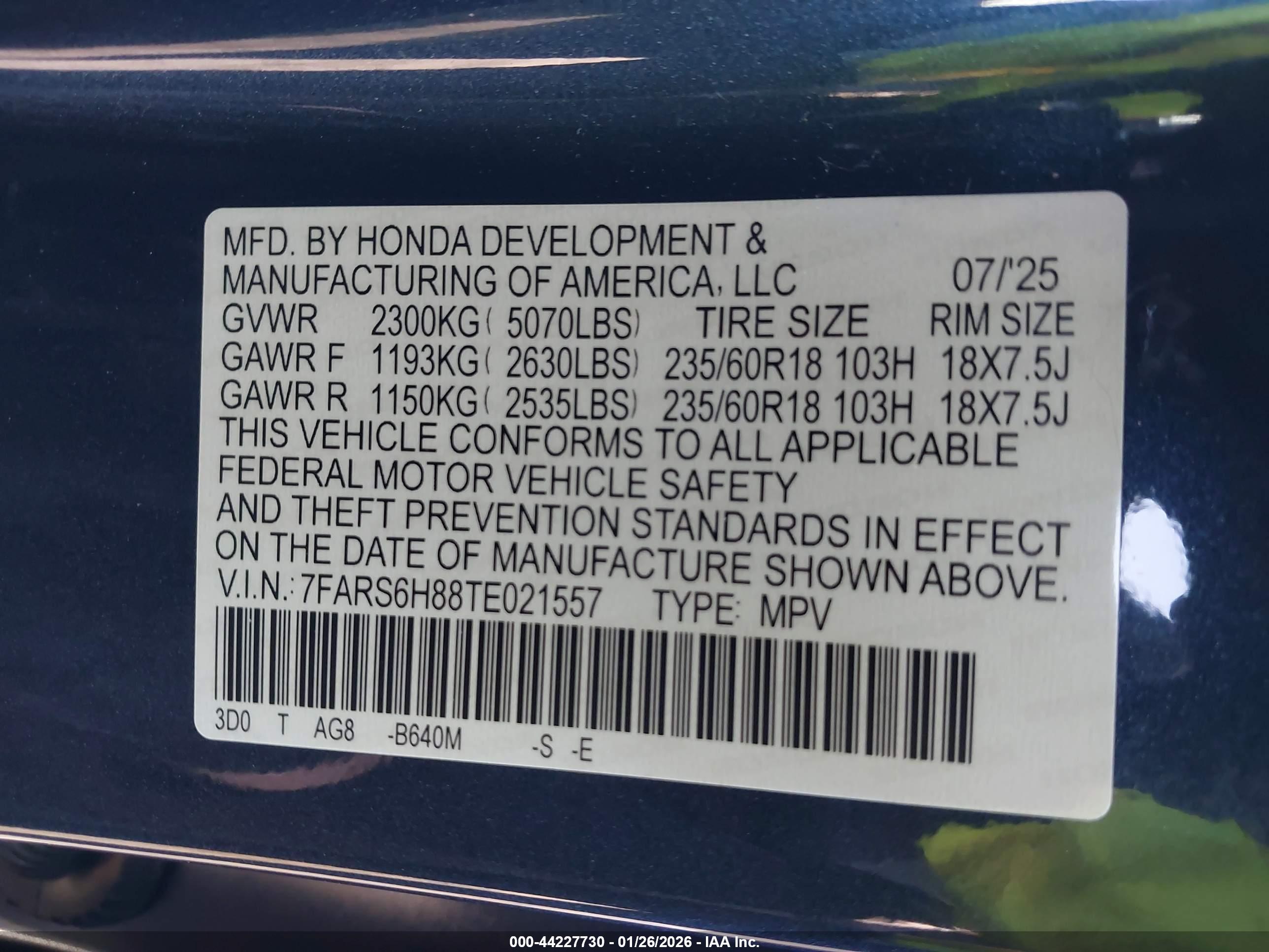 HONDA CR-V image 9