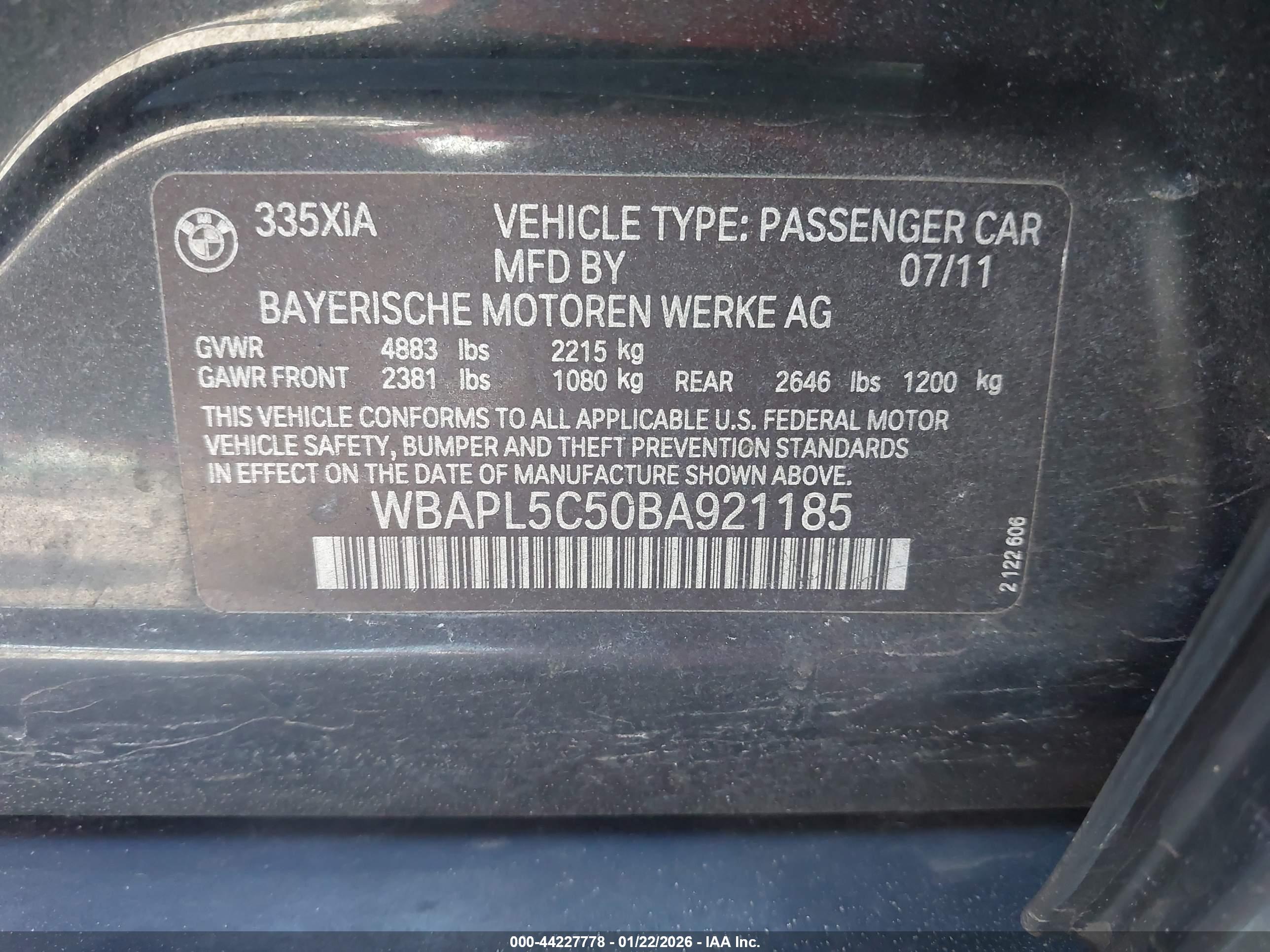 BMW 335I image 9