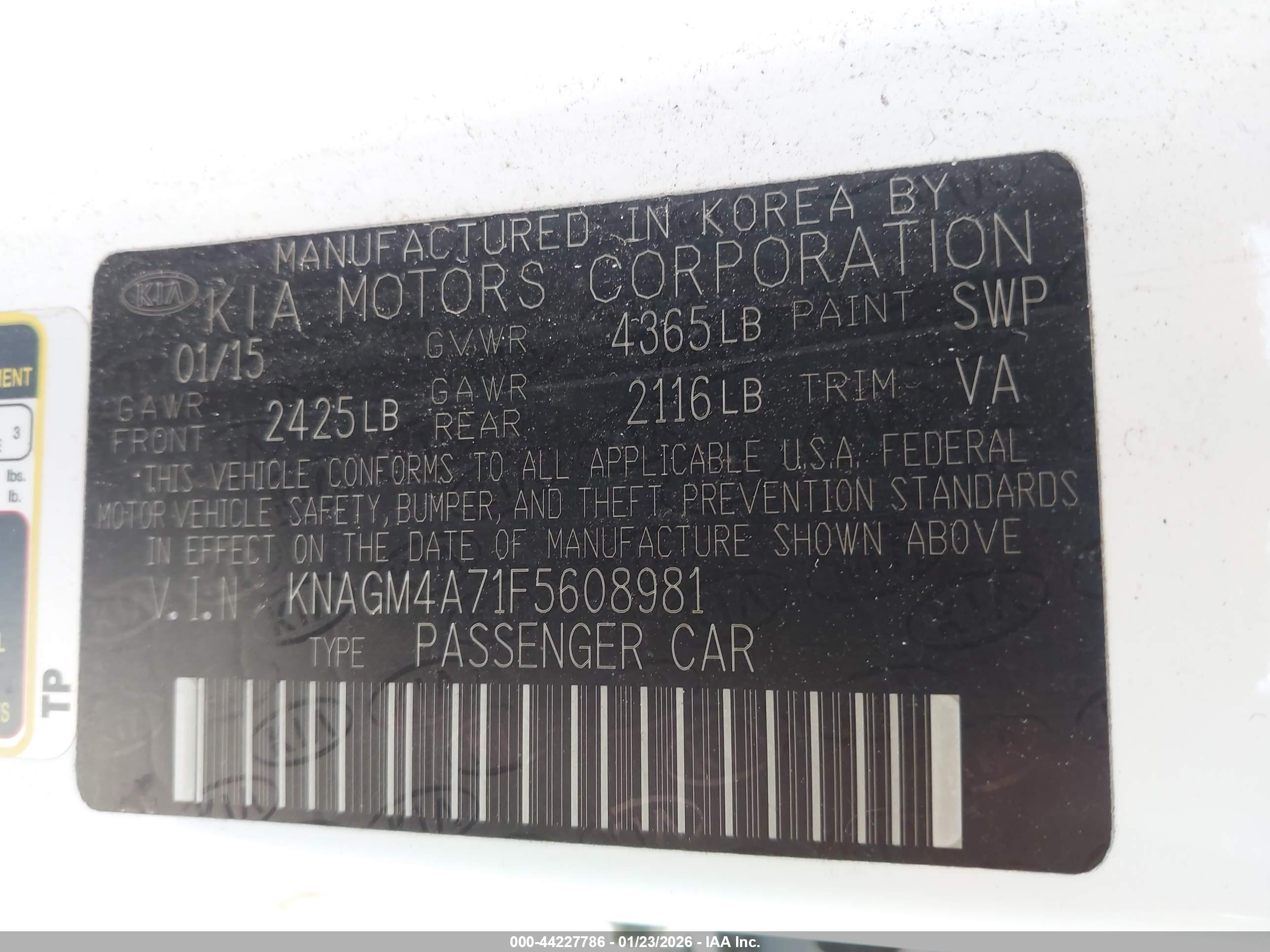 KIA OPTIMA image 9