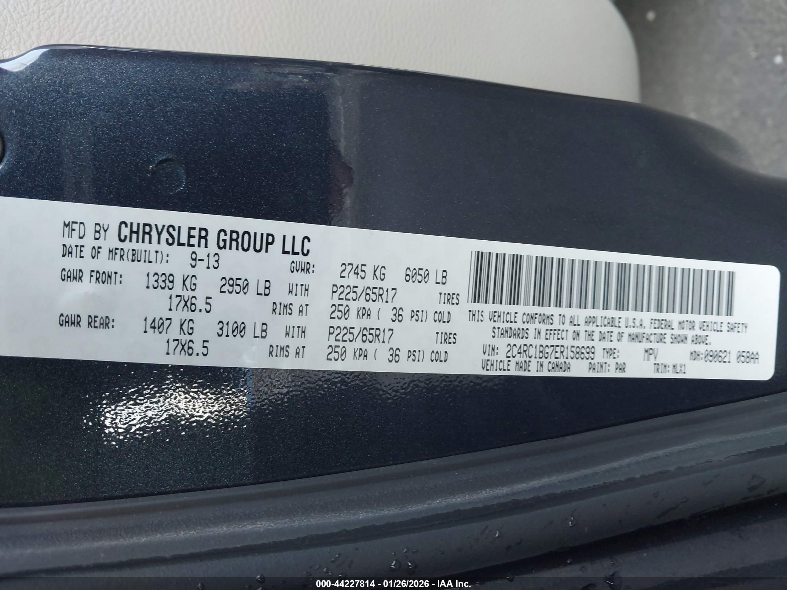 CHRYSLER TOWN image 9