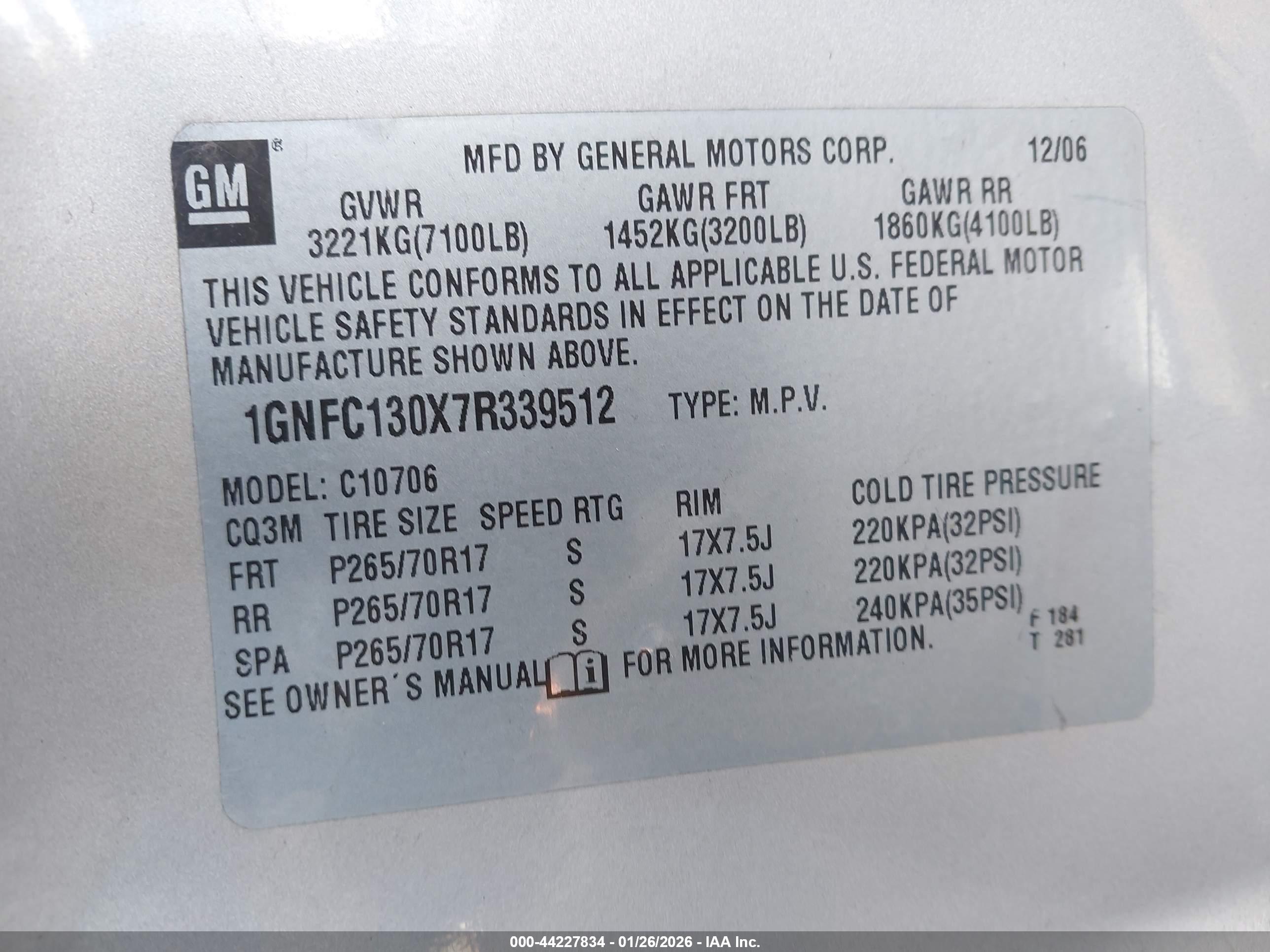 CHEVROLET TAHOE image 9