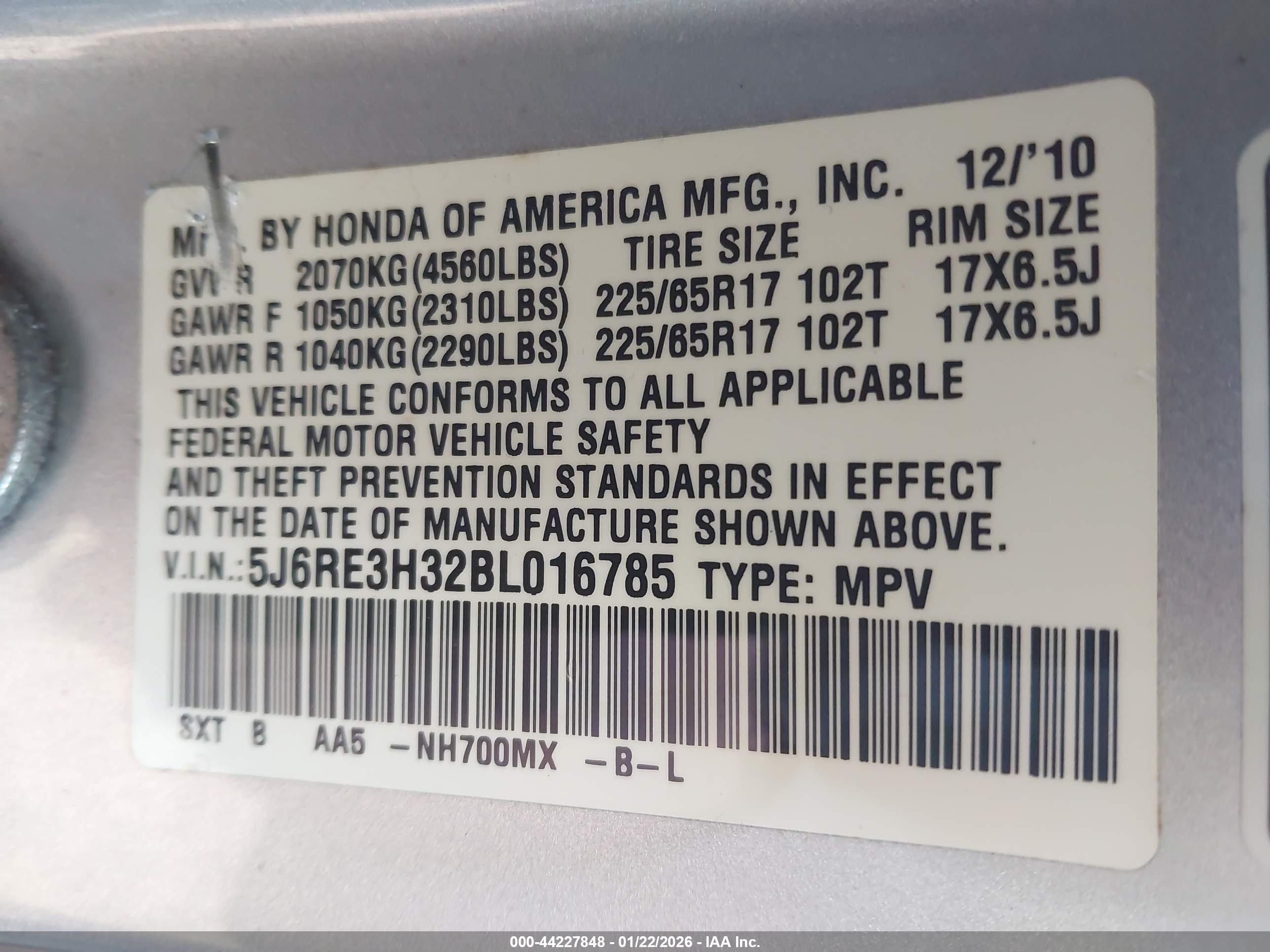 HONDA CR-V image 9
