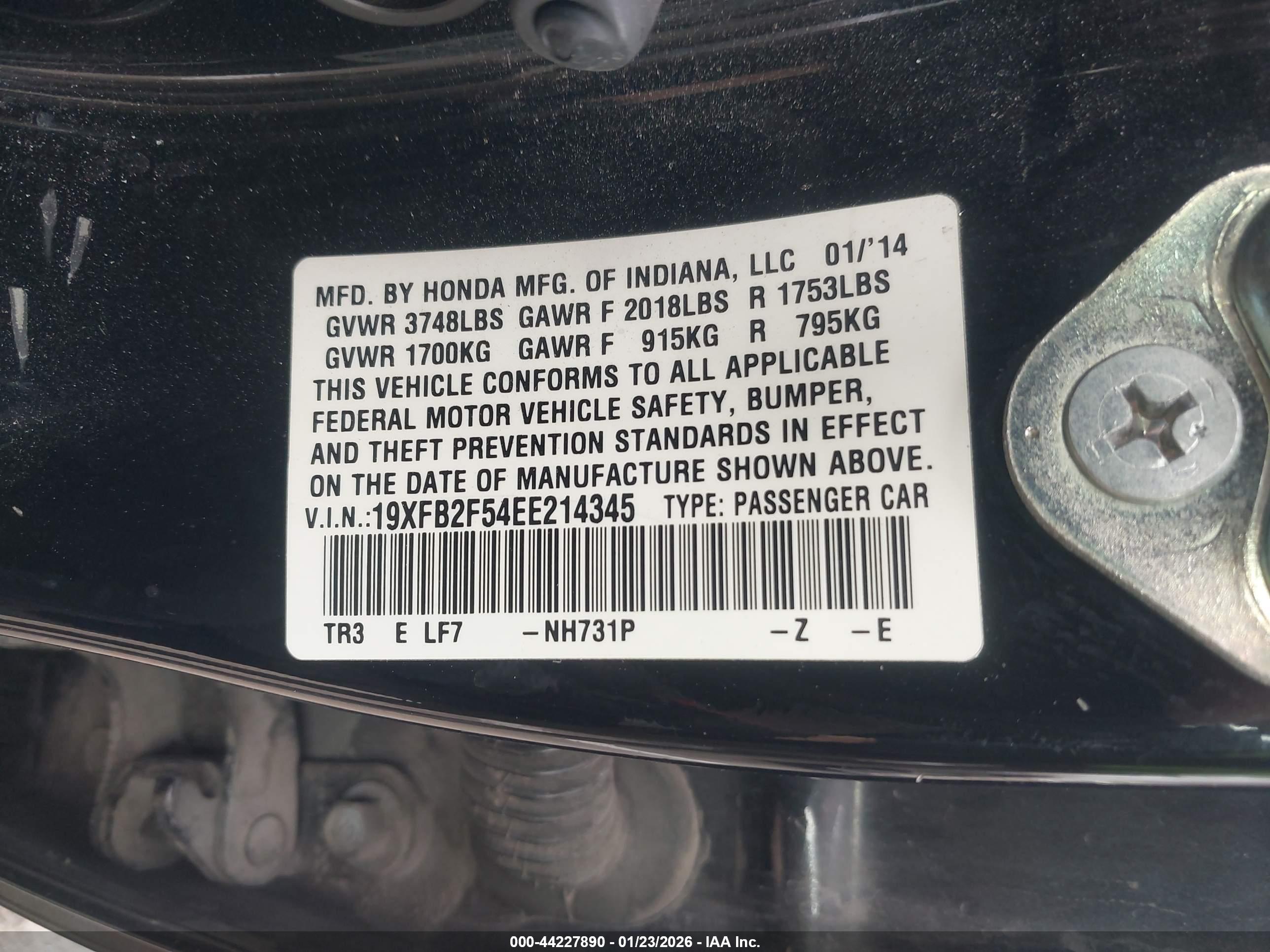 HONDA CIVIC image 9