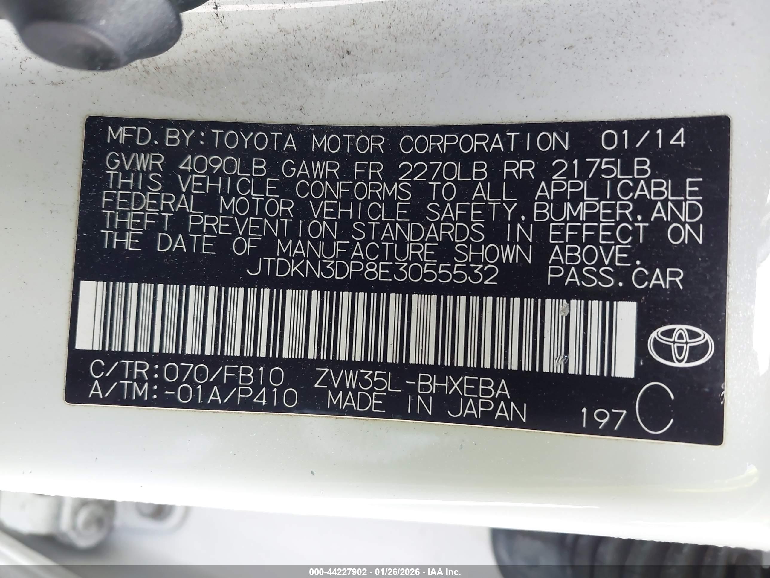 TOYOTA PRIUS image 9